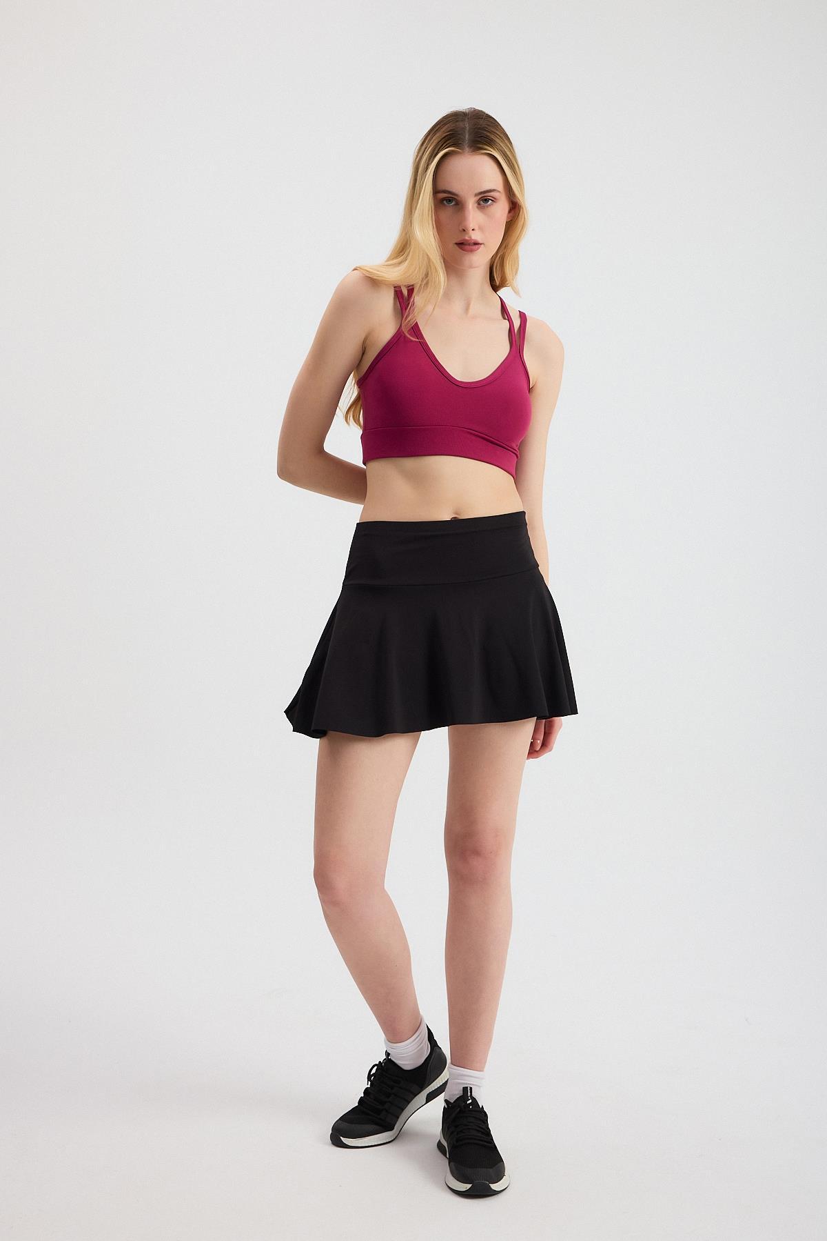 Bordo Arka Çapraz Büstiyer 3005 - 3