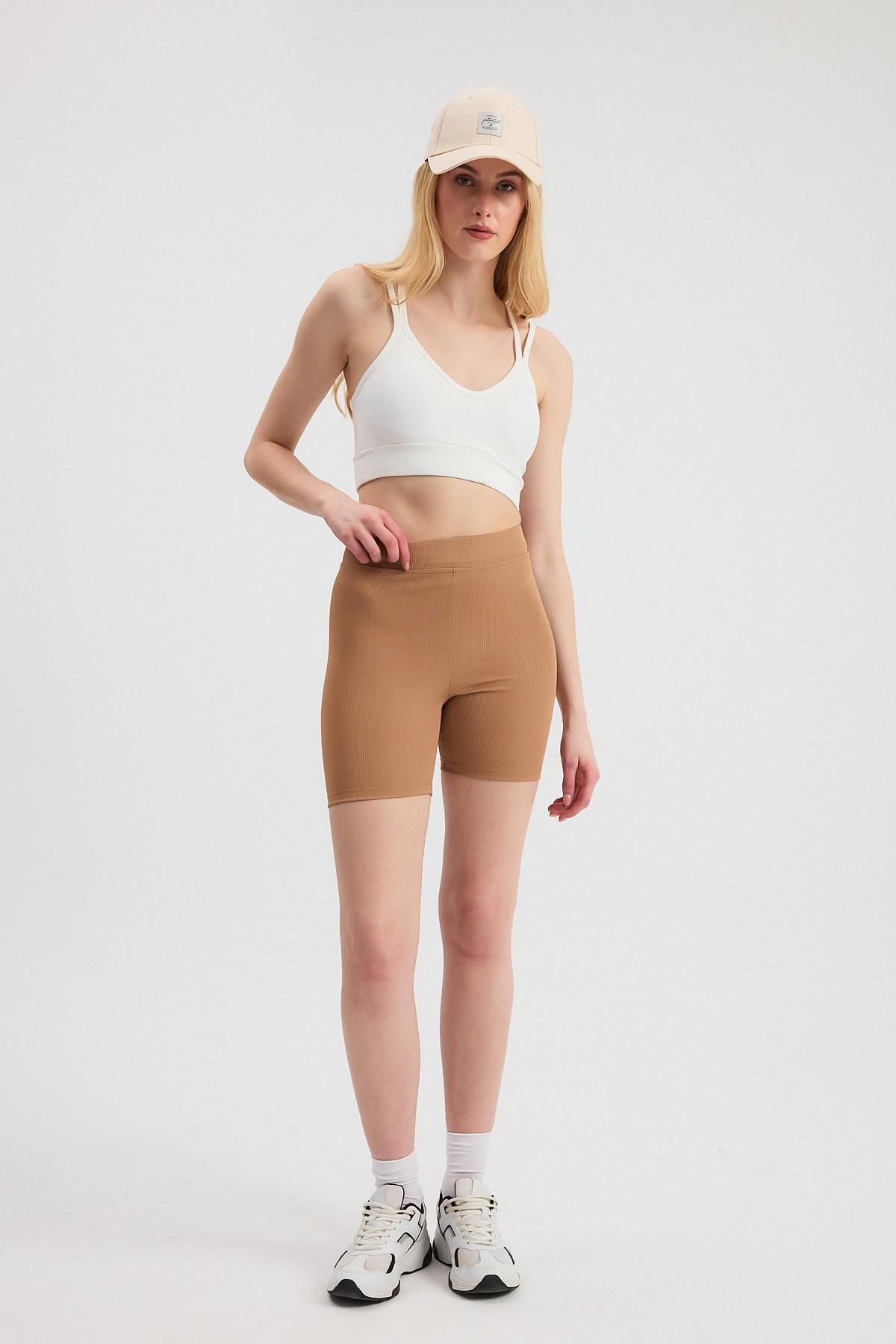 Ekru Arka Çapraz Büstiyer 3005 - RAYS