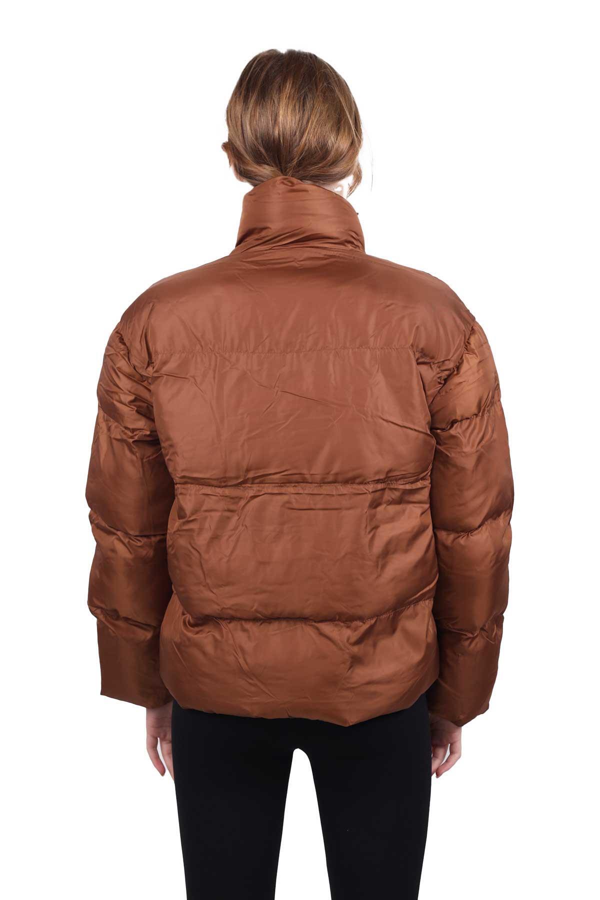 3005 Şişme Mont Kahve - 6