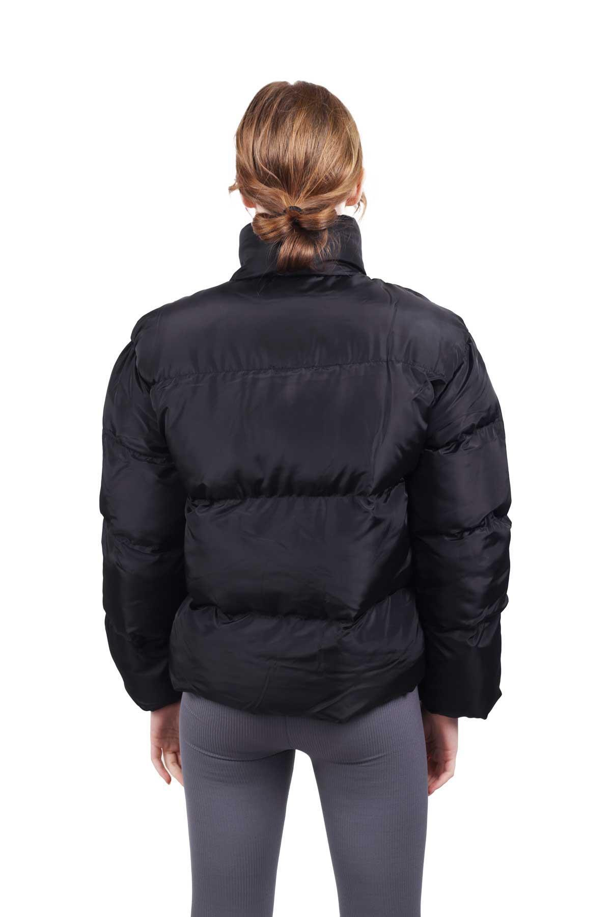 Siyah Şişme Mont 3005 - 6