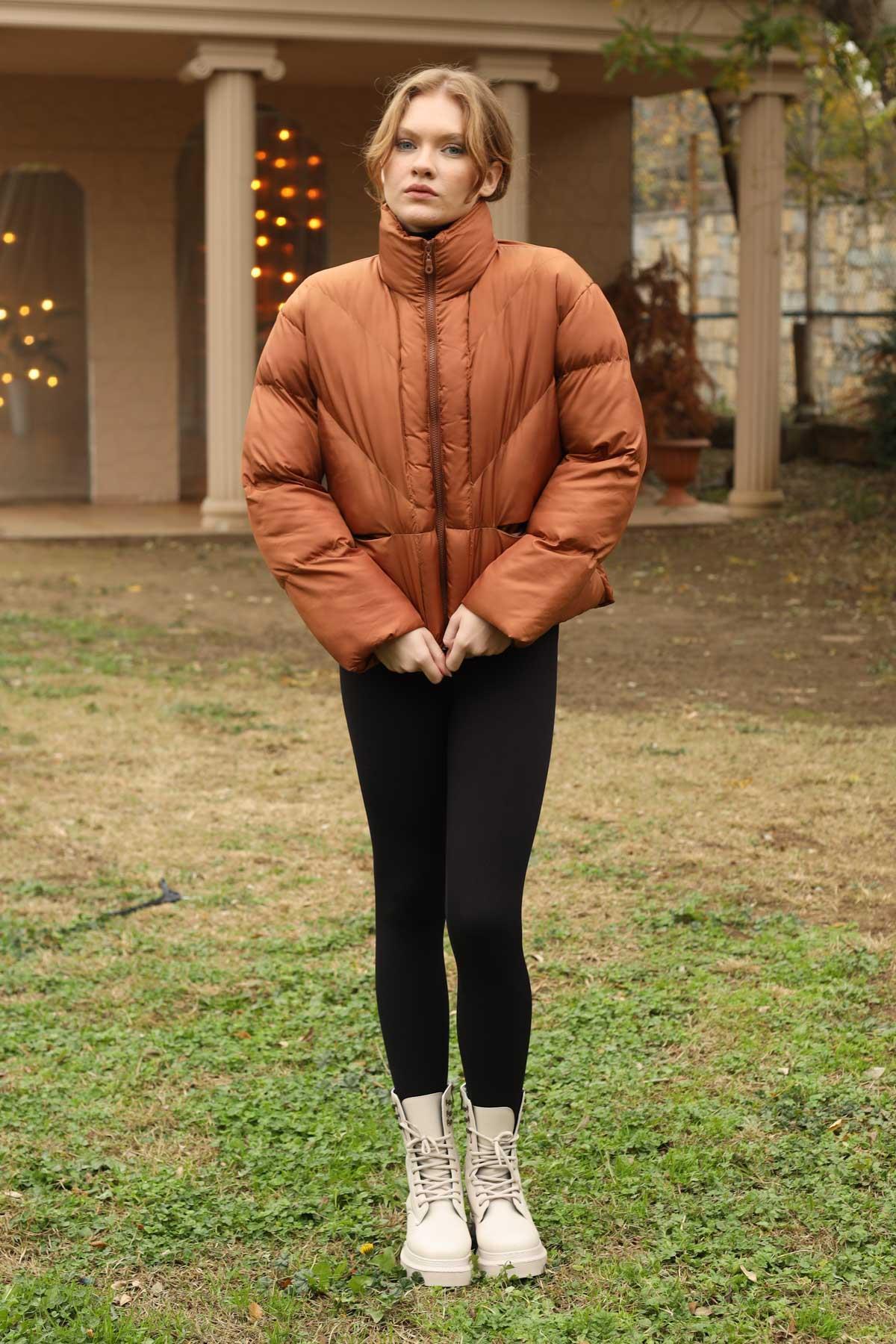 Şişme Mont 3005 Taba - 2