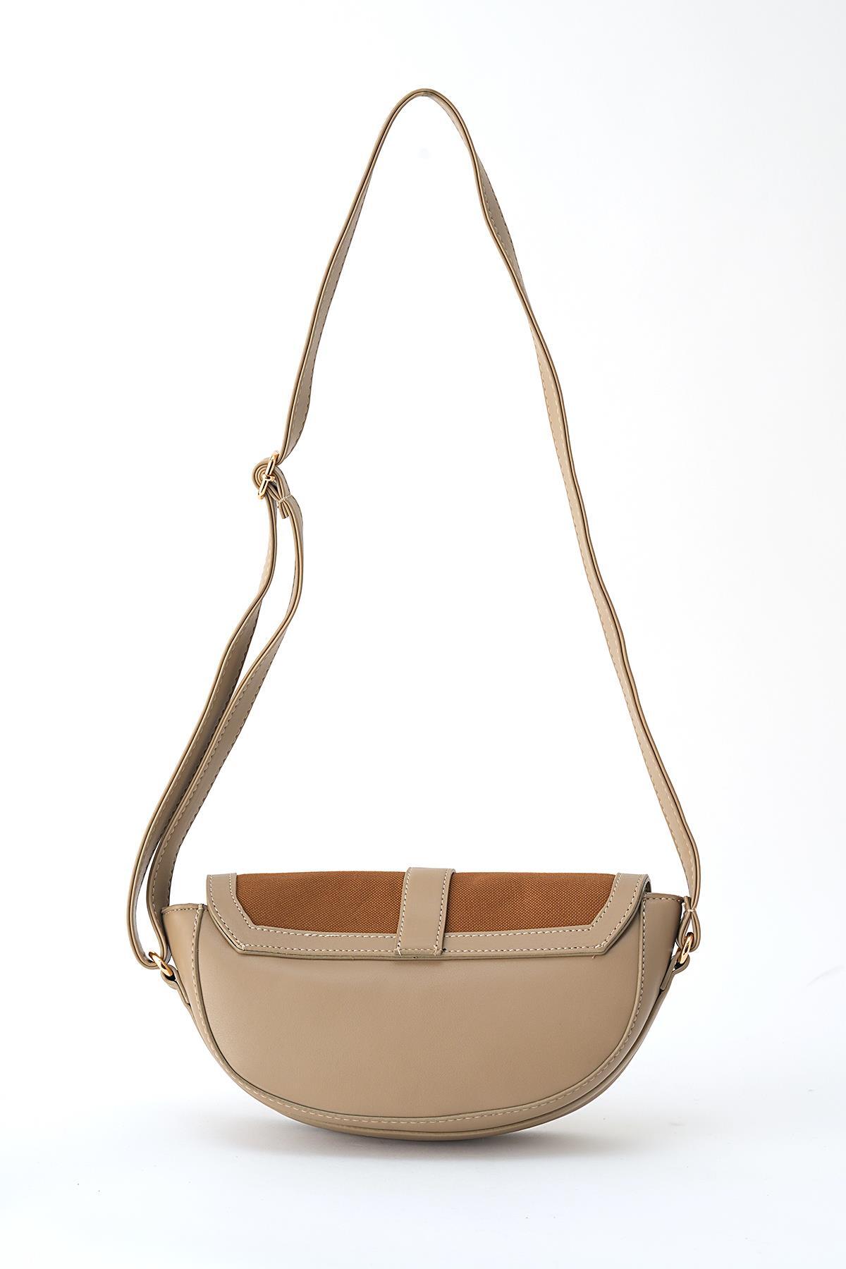 Vizon Kilit Detay Omuz Çantası 3007 - 2