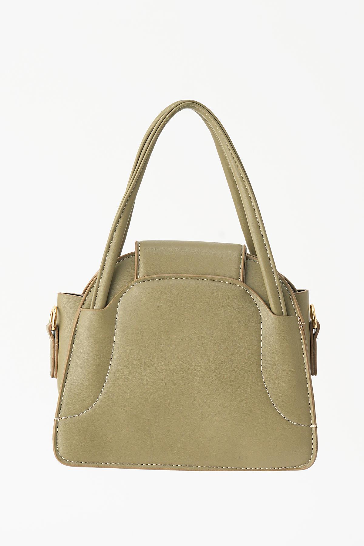 Haki Mini Kapak Detay El Çantası 3014 - 2