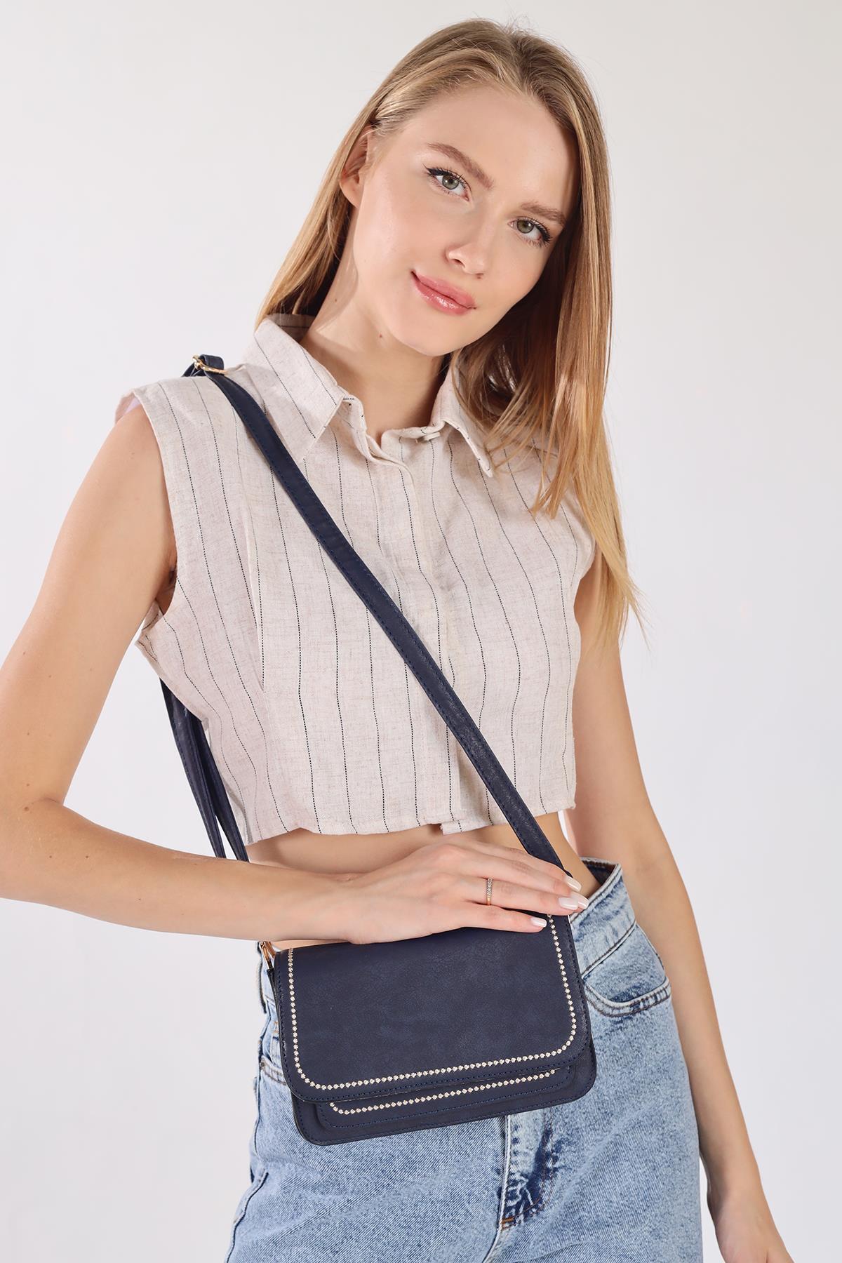 Laci Şerit Detay Çanta 3015 