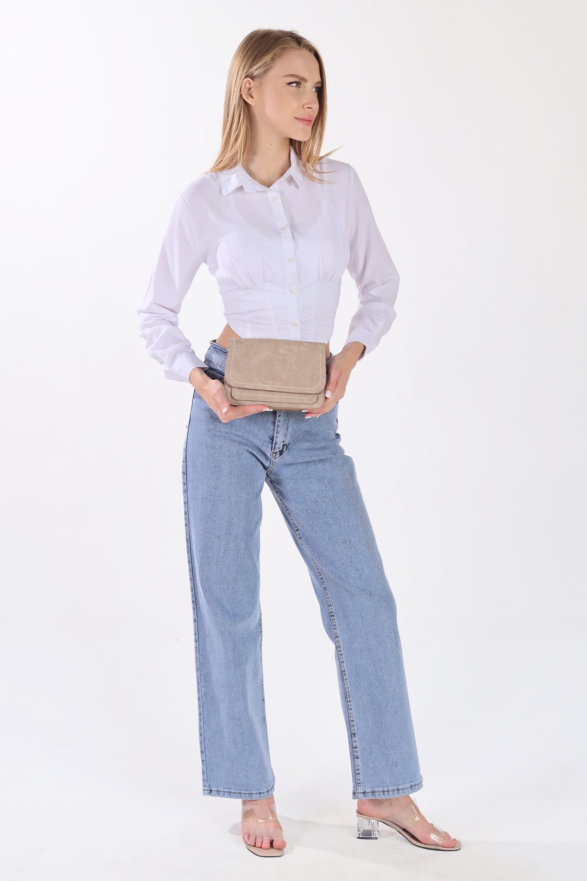 Vizon Şerit Detay Çanta 3015 - 9