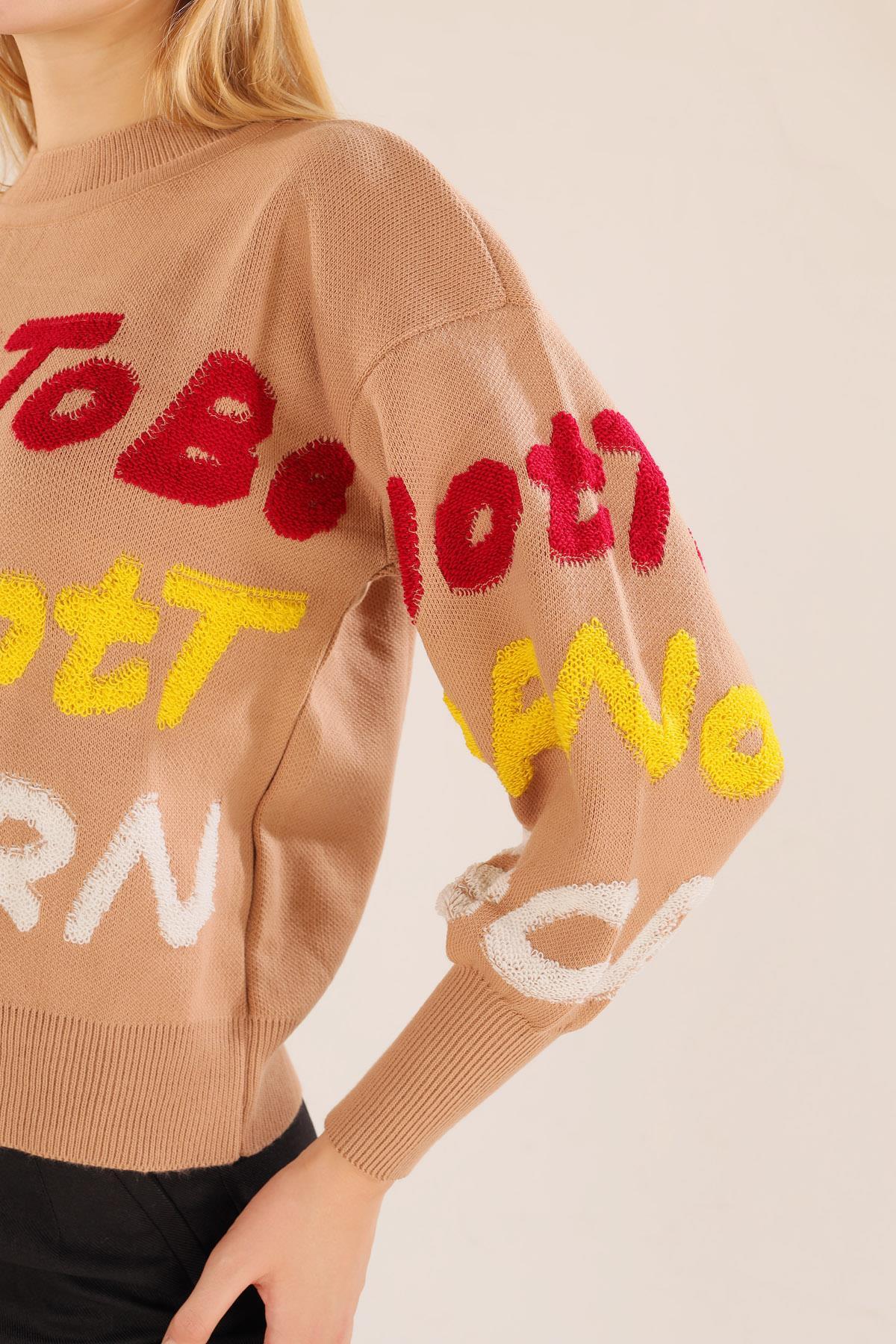 Bisküvi Yazı Baskılı Kazak 3017 - 5