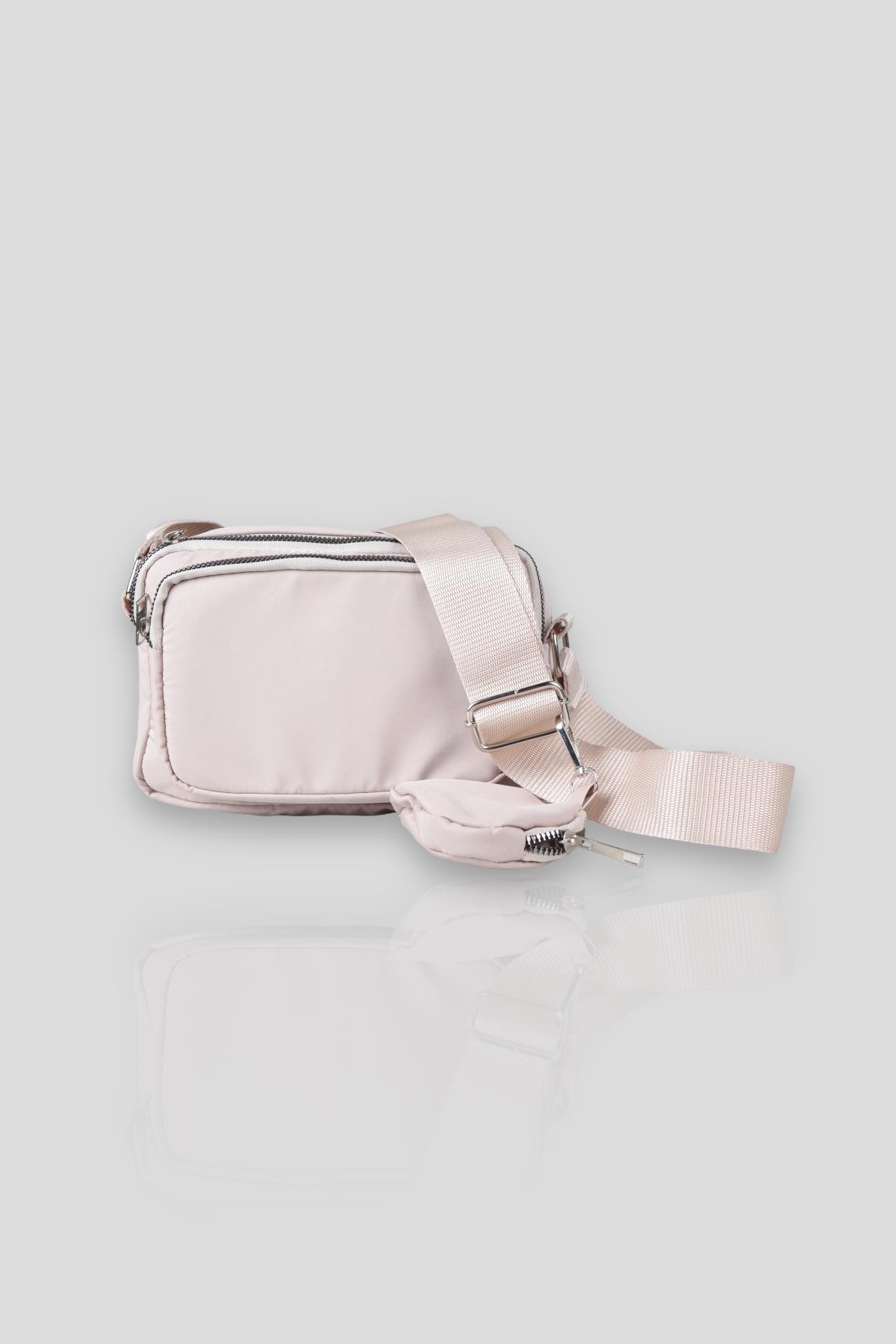 Krem Cüzdanlı Bondıt Çanta 3019 - 3