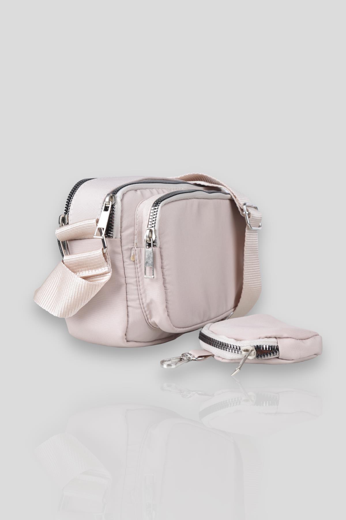 Krem Cüzdanlı Bondıt Çanta 3019 - 4