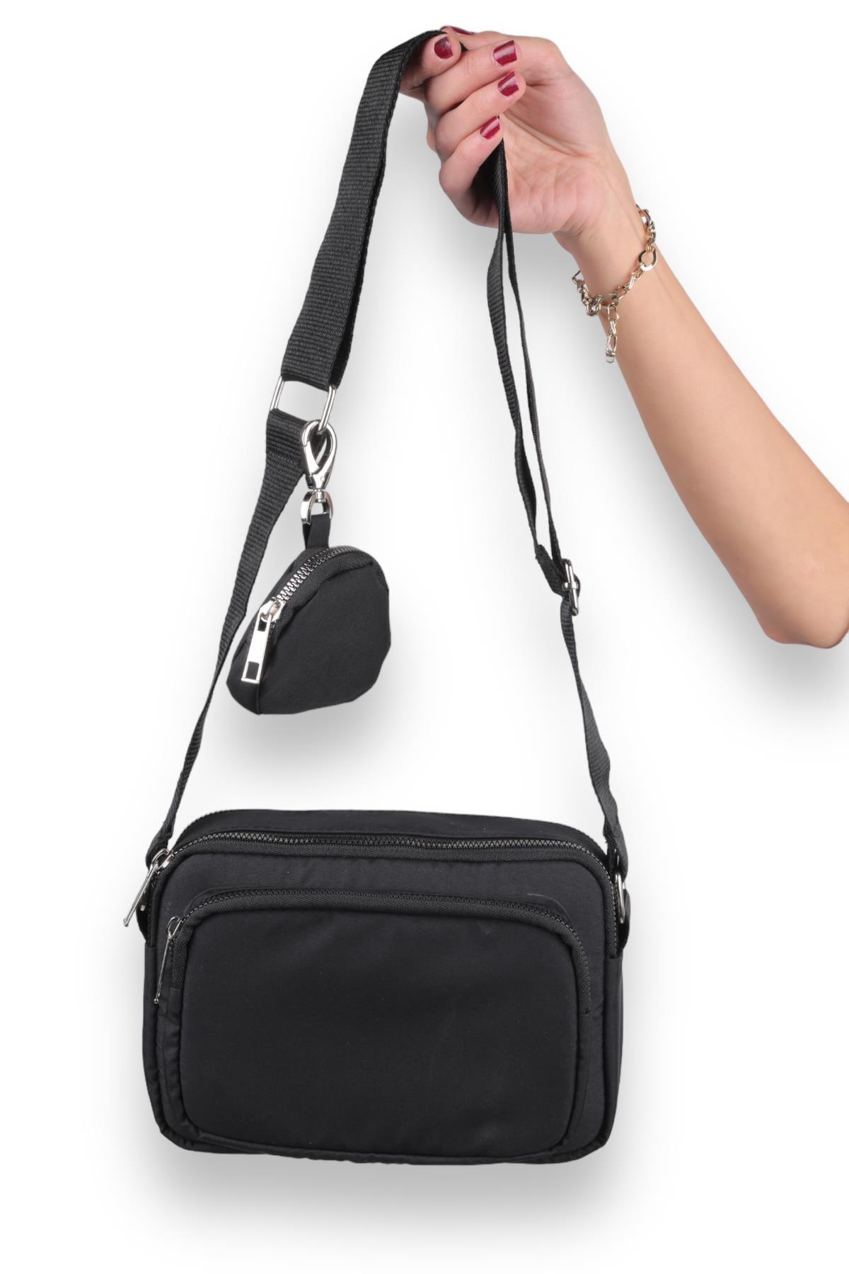 Siyah Cüzdanlı Bondıt Çanta 3019 