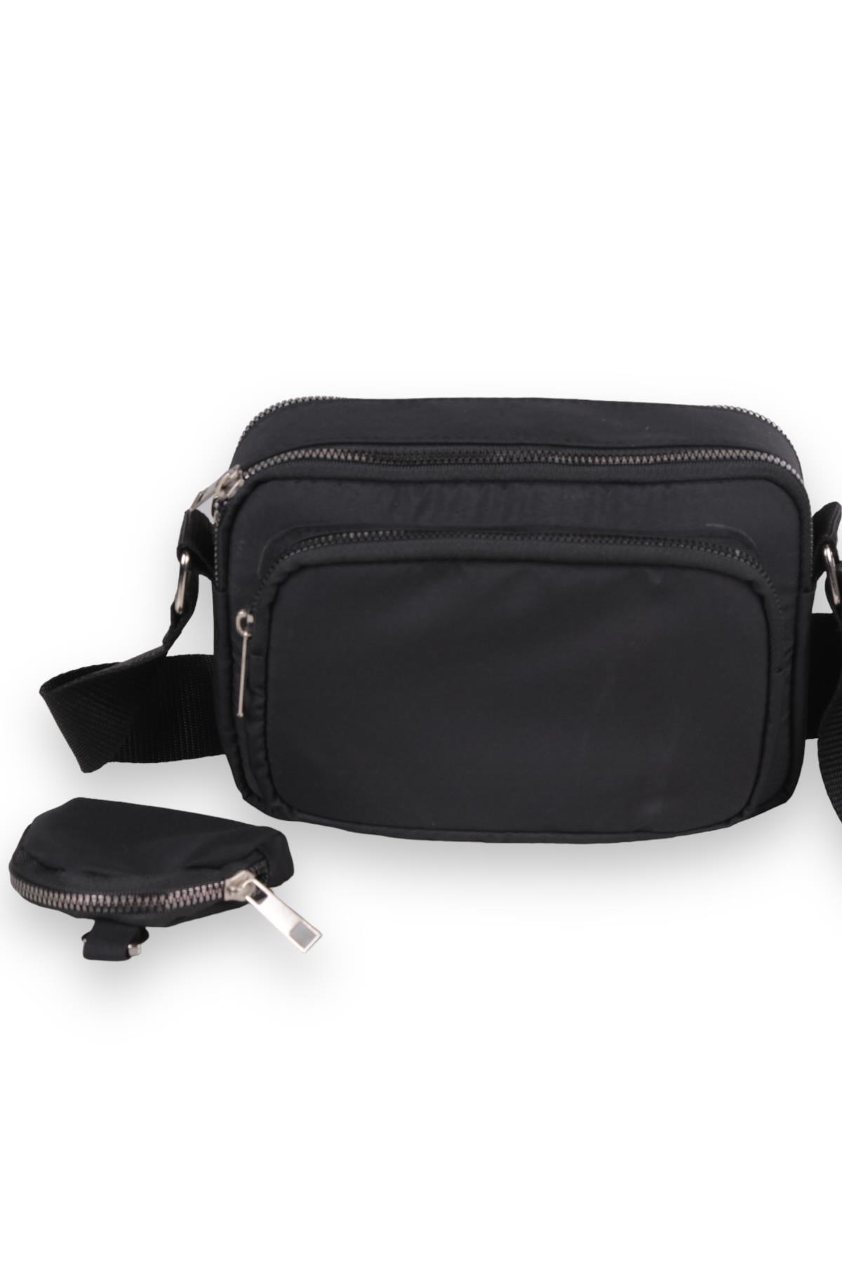 Siyah Cüzdanlı Bondıt Çanta 3019 - 4