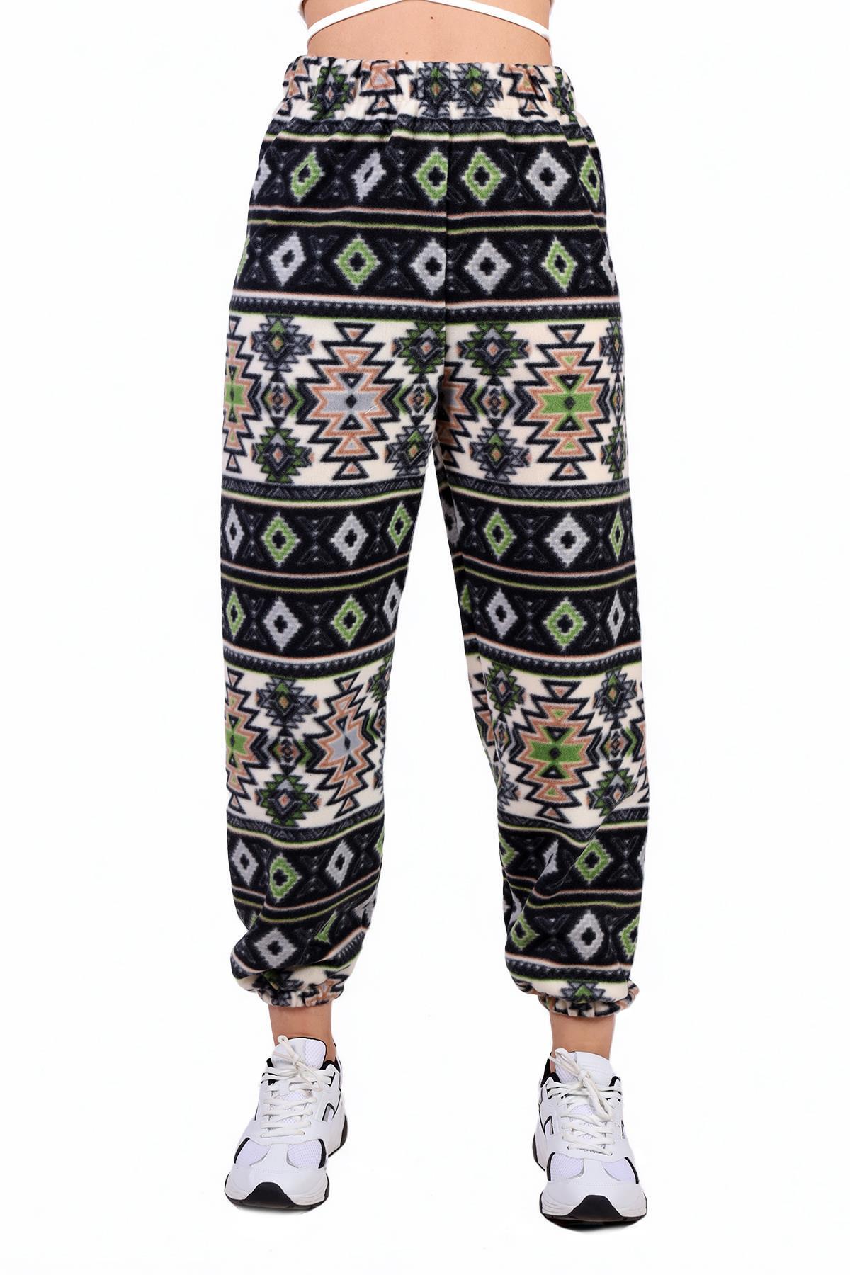 Siyah Desenli Pijama 3026A - 2