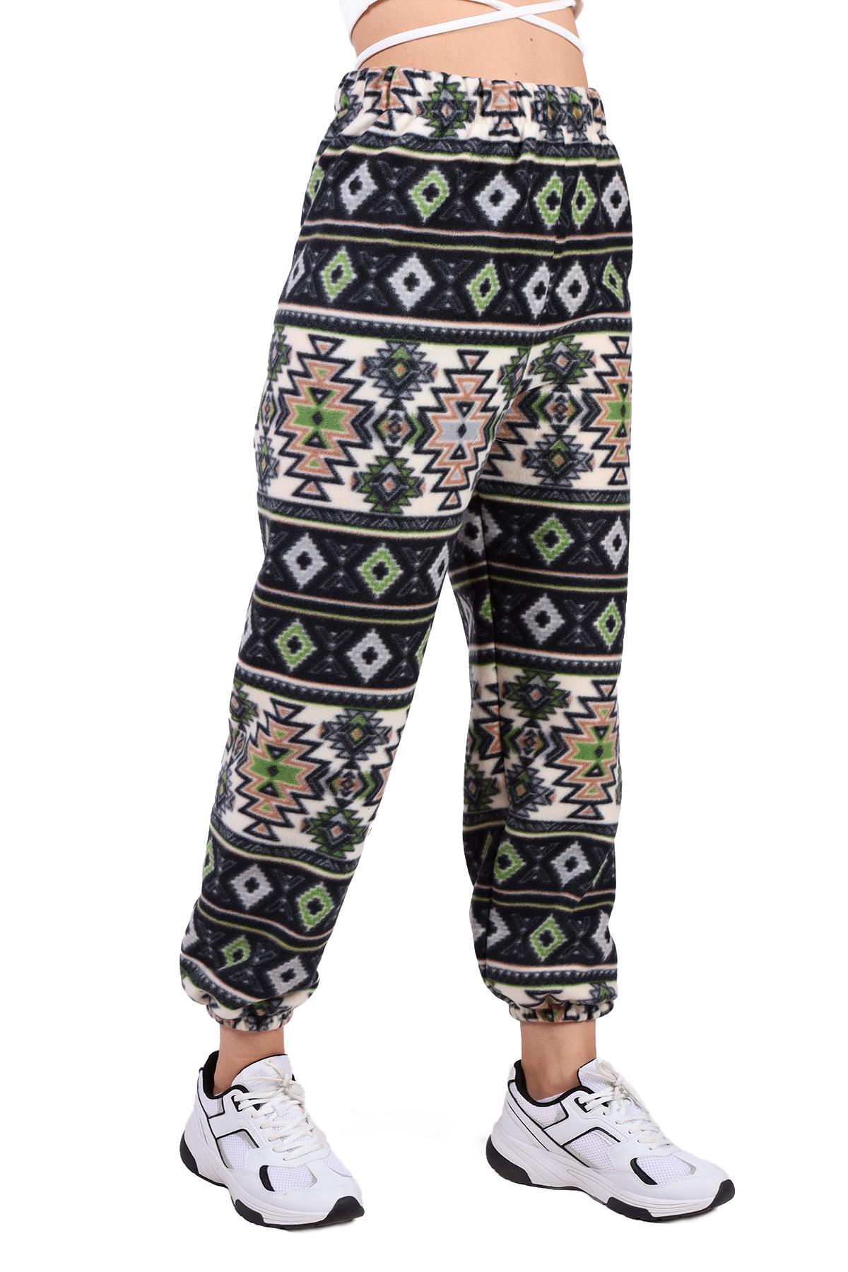 Siyah Desenli Pijama 3026A - 3