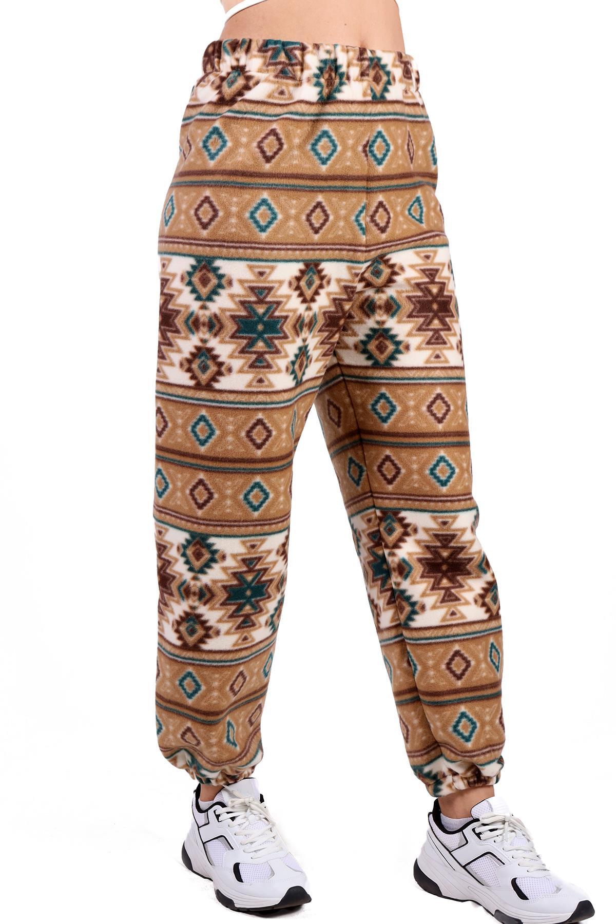 3026A Desenli Pijama Vizon - 2