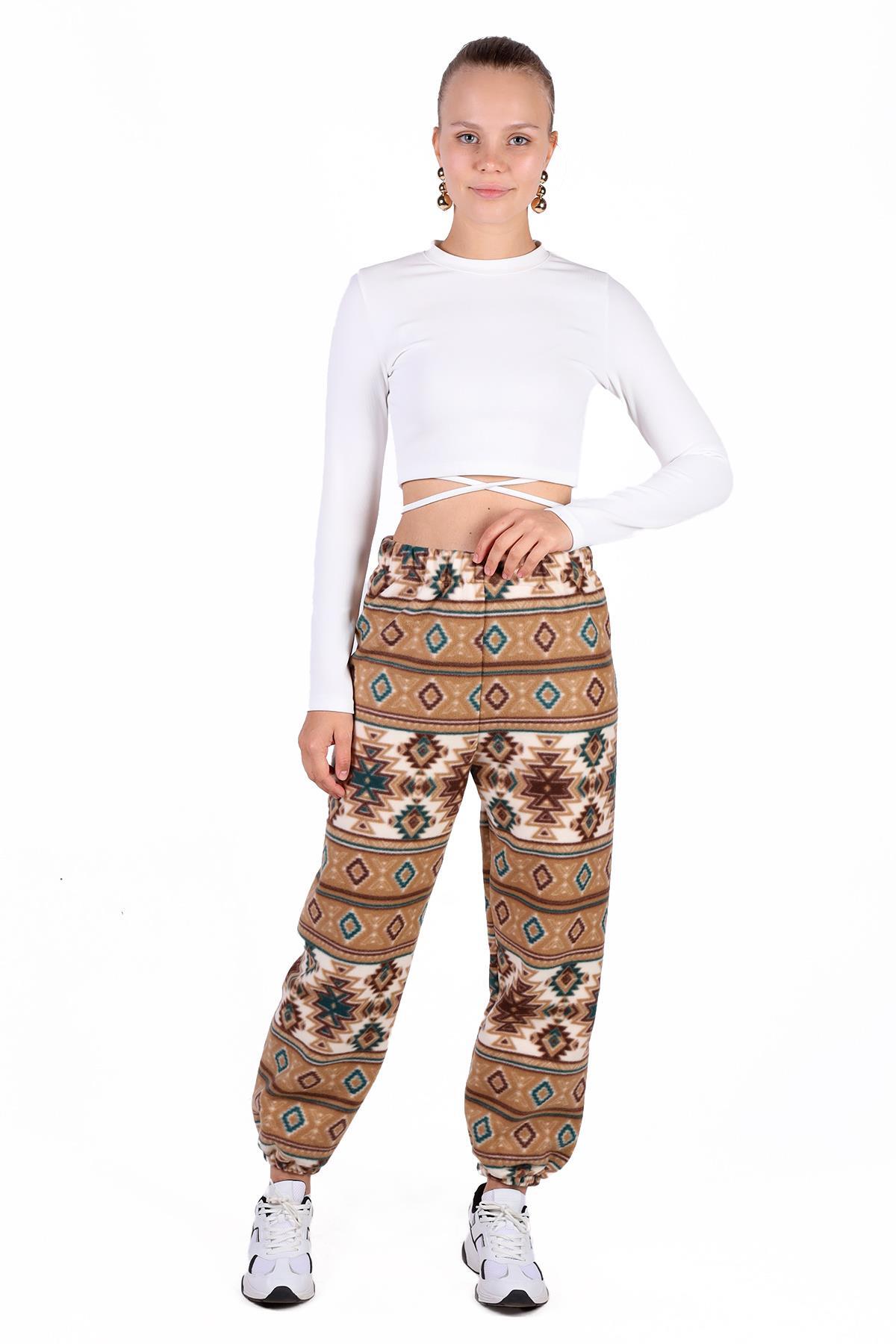 3026A Desenli Pijama Vizon - 6