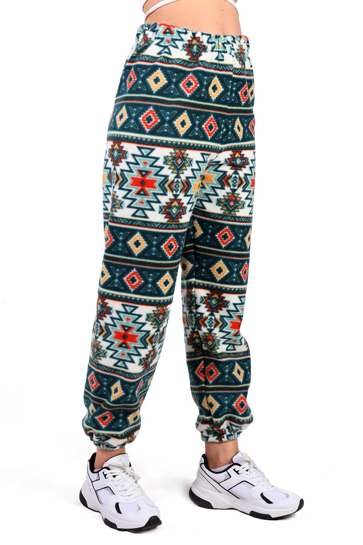 3026A Desenli Pijama Zümrüt - 6