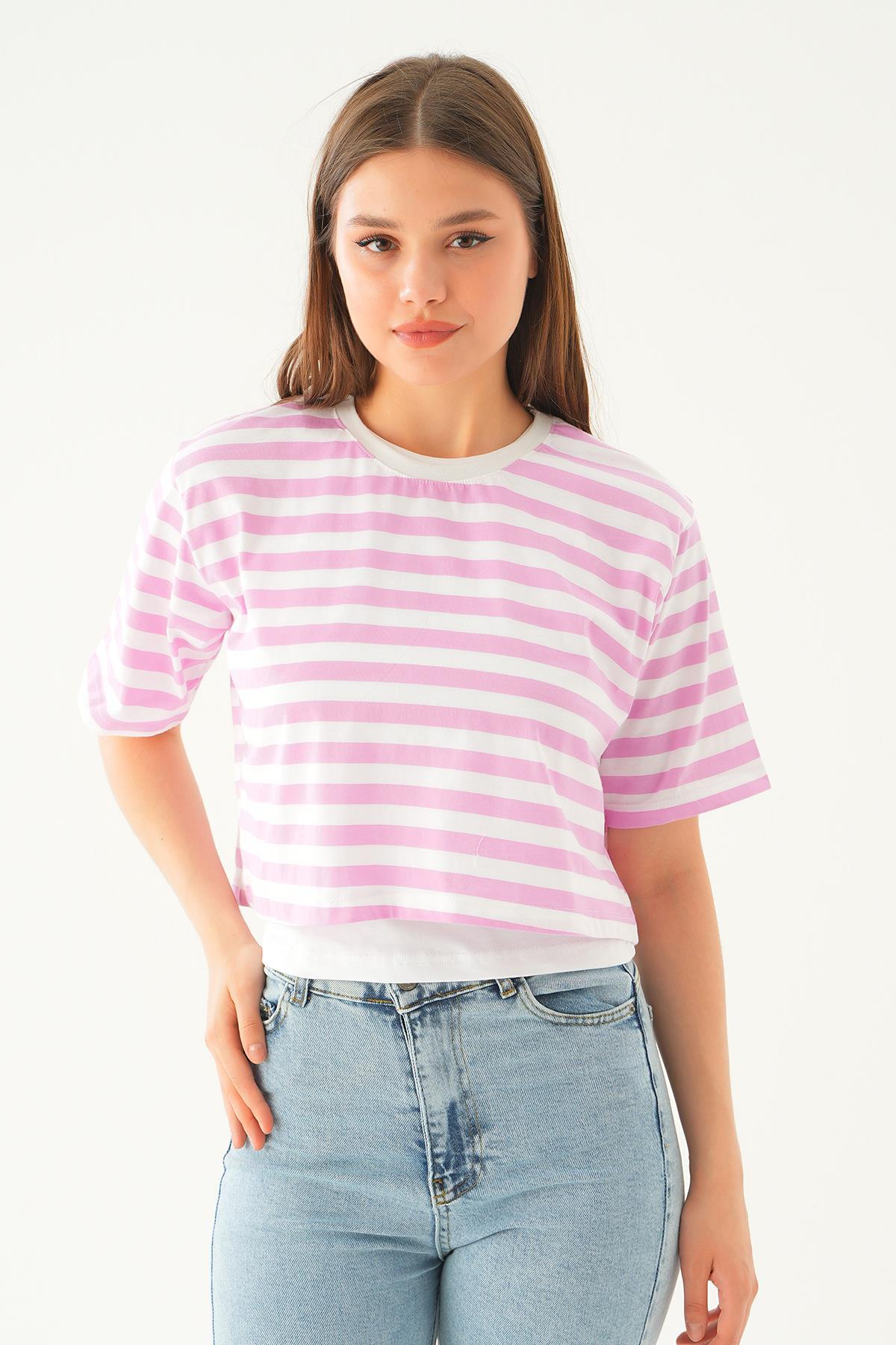 3039 Atlet Takım Pembe - 3