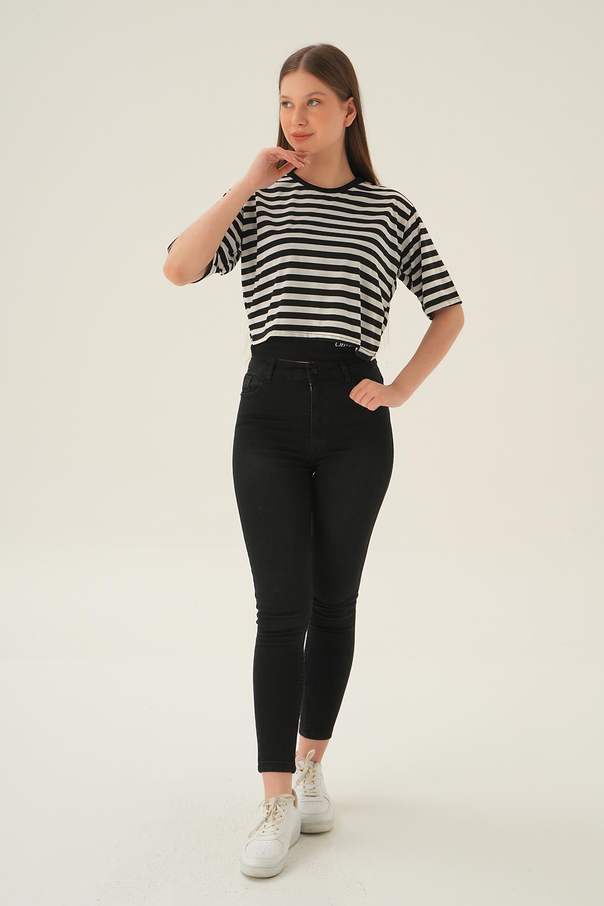 Siyah Atlet Takım 3039 - 2