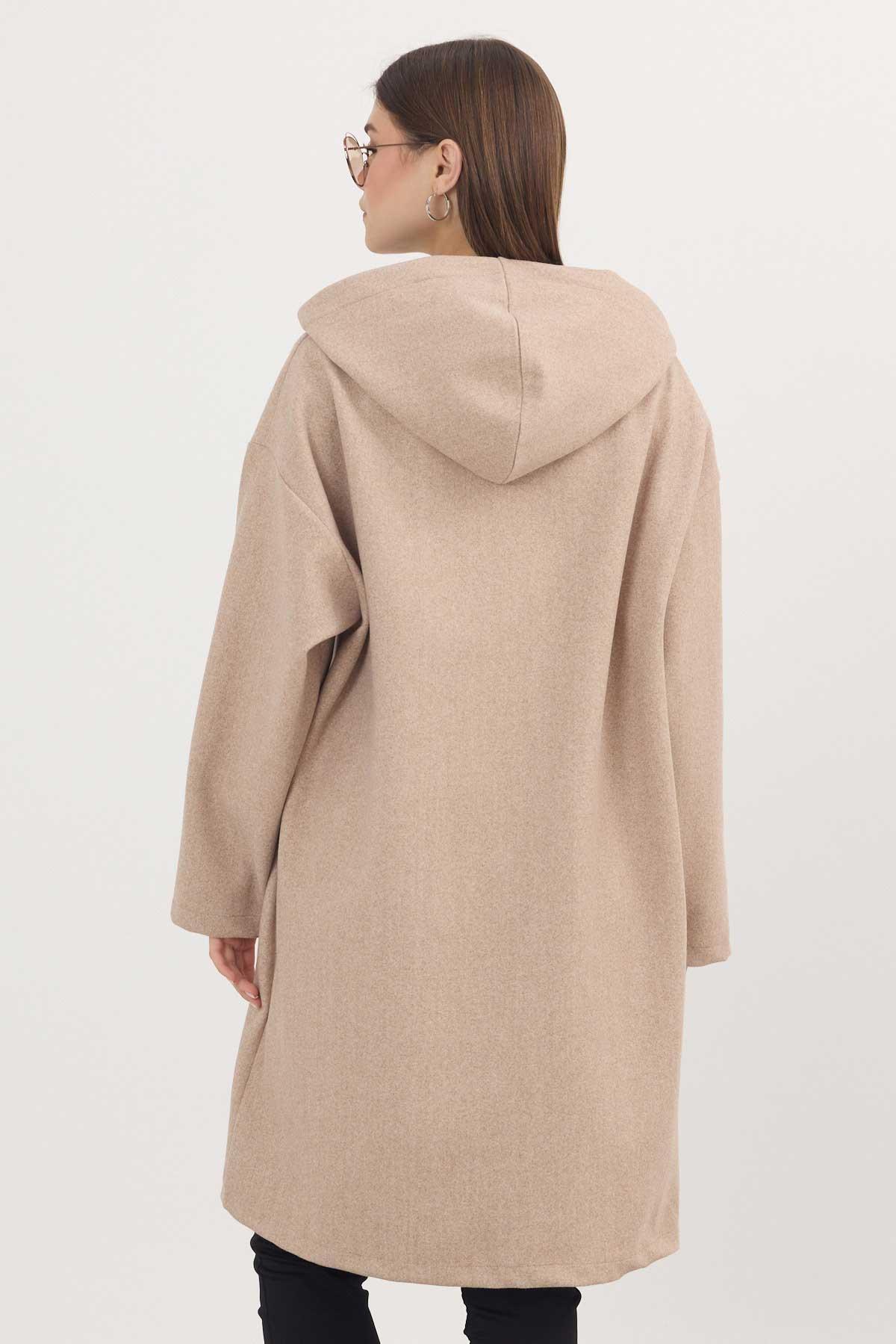 Koyu Taş Astarsız Kaşe Hırka 3049A - 7