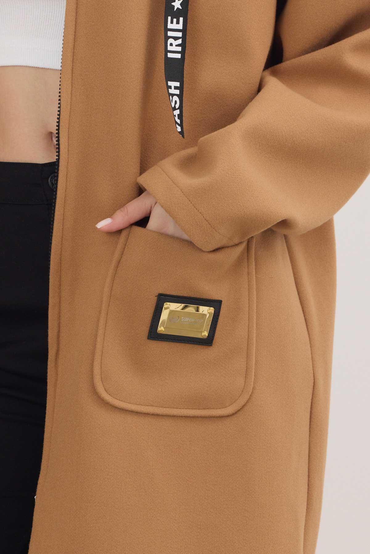 Taba Astarsız Kaşe Hırka 3049A - 5