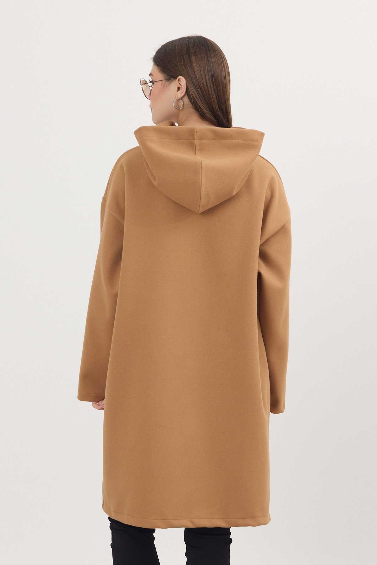 Taba Astarsız Kaşe Hırka 3049A - 6