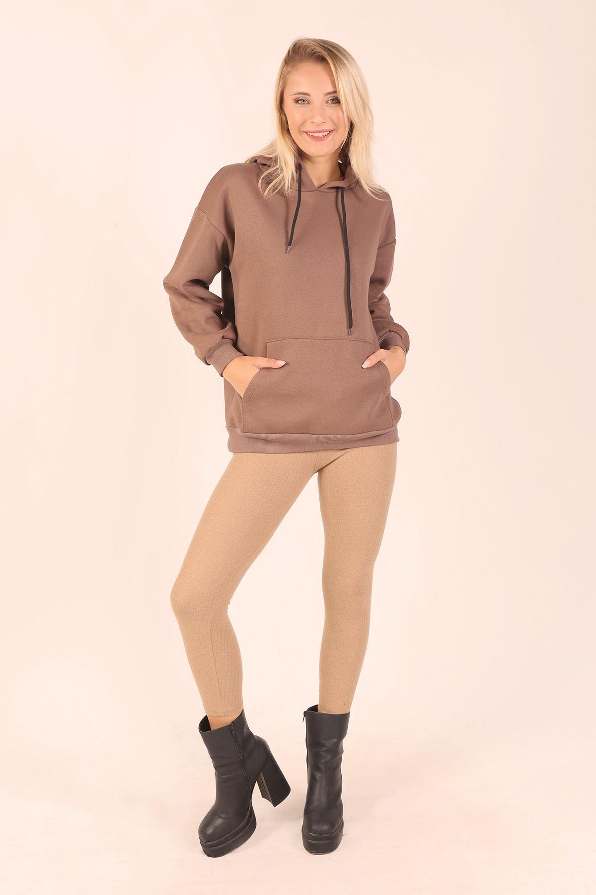 Camel Yüksek Bel Tayt 3061 - 2