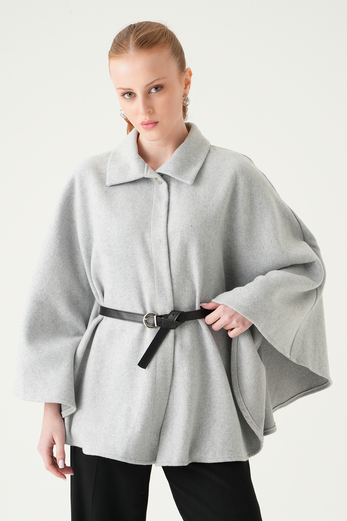 Gri Kemer Detay Panço 3067 