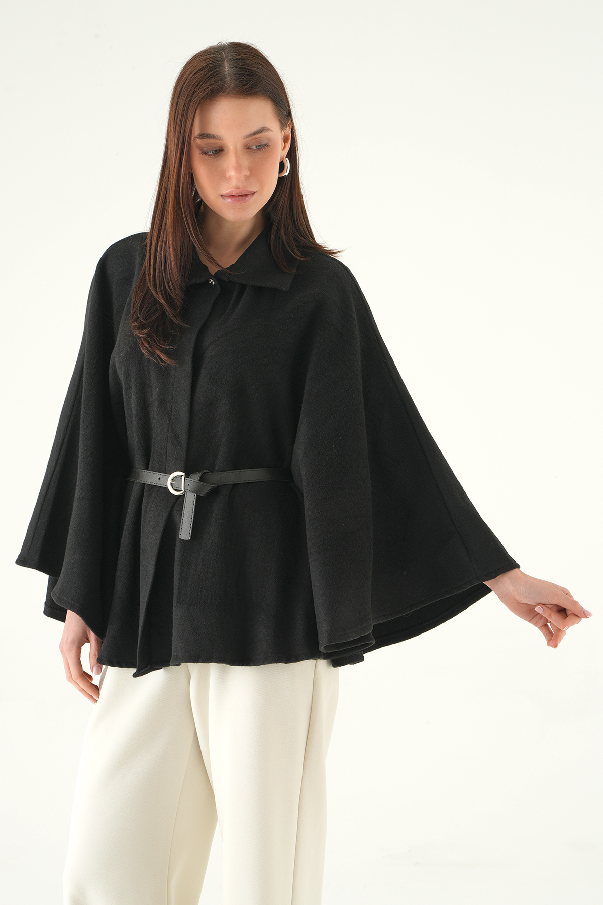 Siyah Kemer Detay Panço 3067 - 2