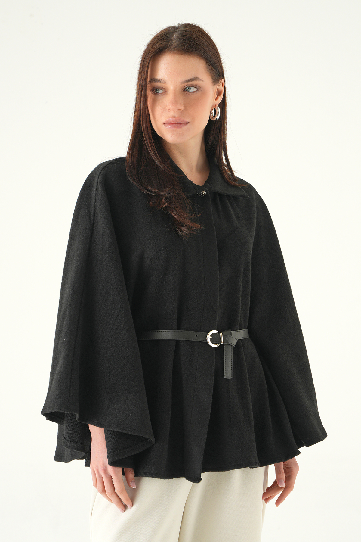 Siyah Kemer Detay Panço 3067 - 3