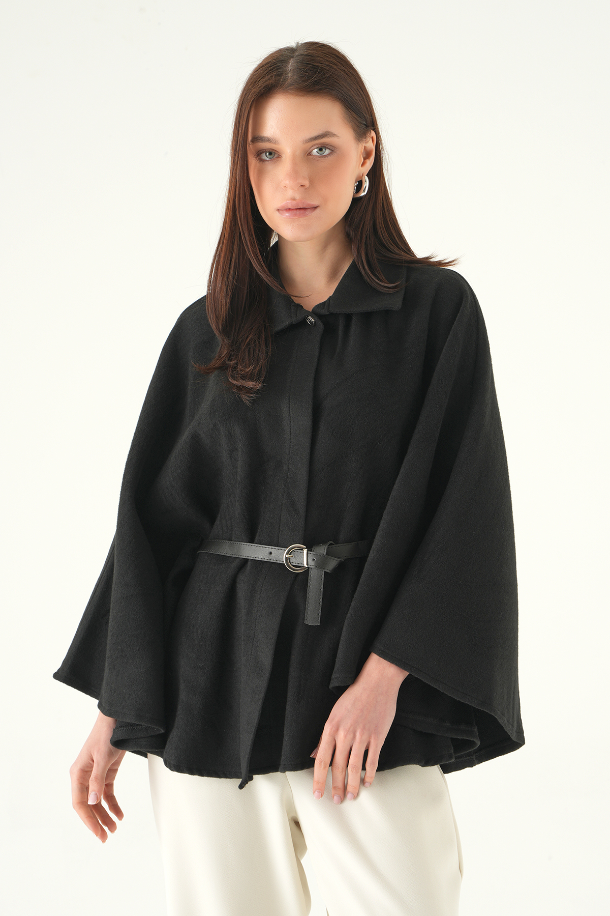 Siyah Kemer Detay Panço 3067 - 6