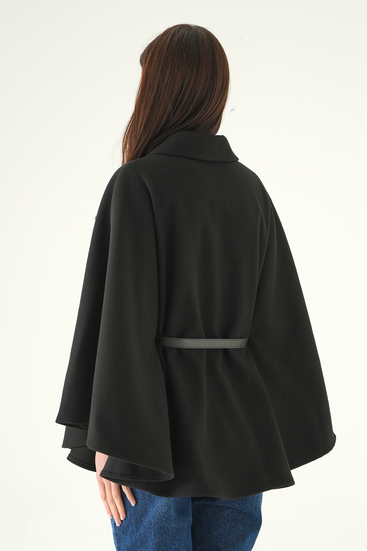 3079 Kemer Detay Panço Siyah - 5