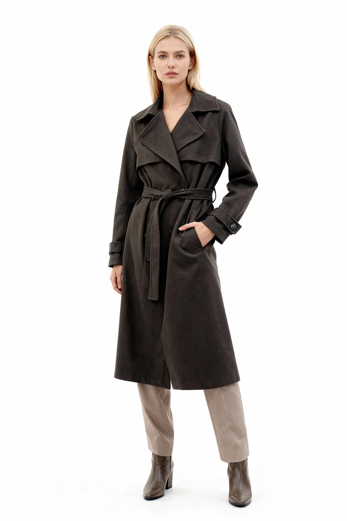 3095A Parça Detay Cepli Kaban Acı Kahve - RAYS