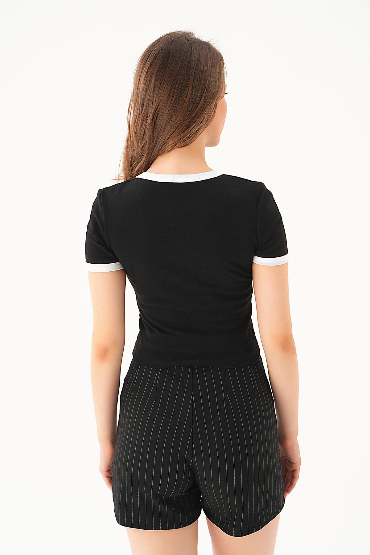 Siyah Chıcago Tişört 3100 - 5