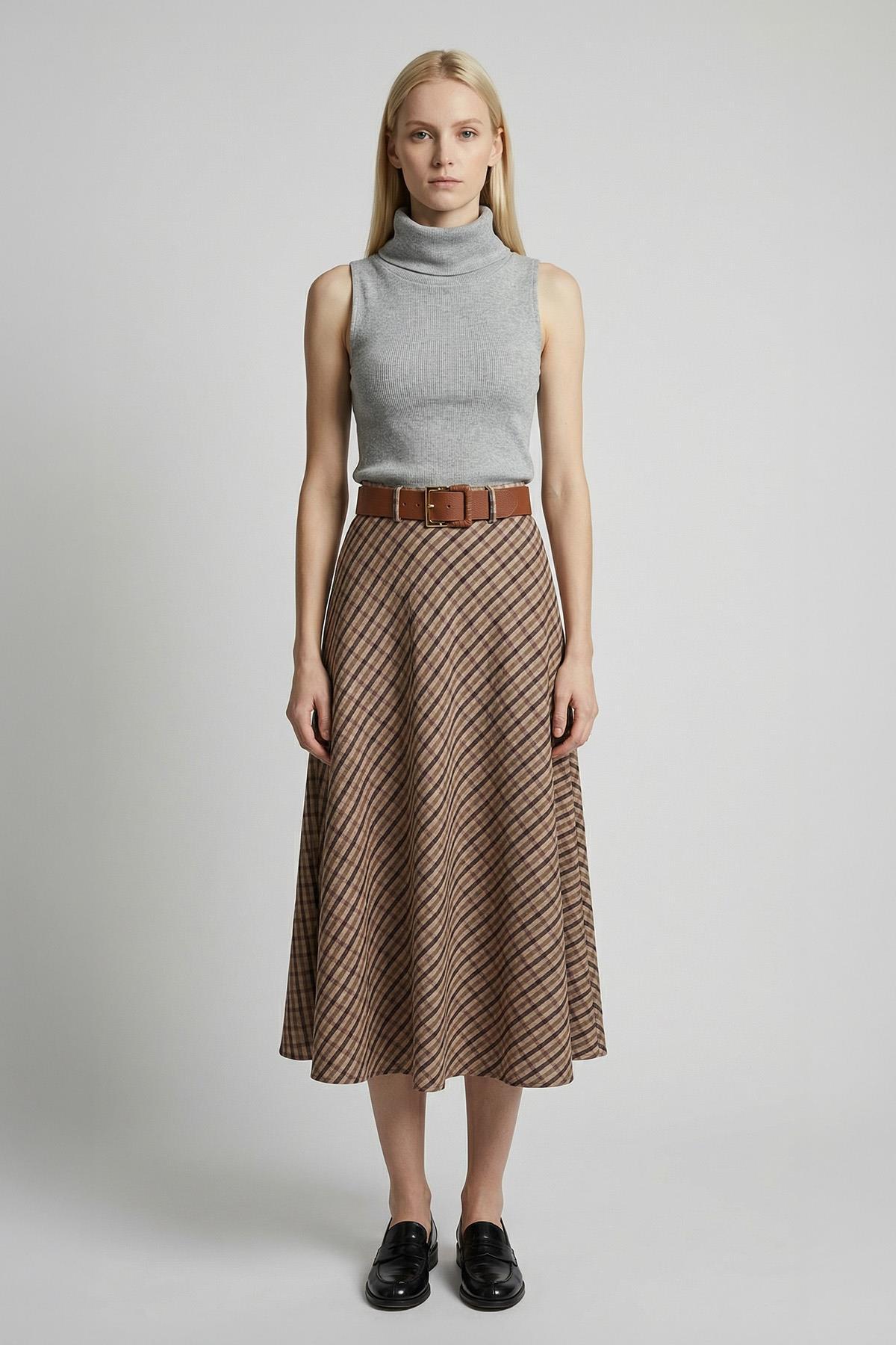 3118A Sıfır Kol Tişört Gri - 1