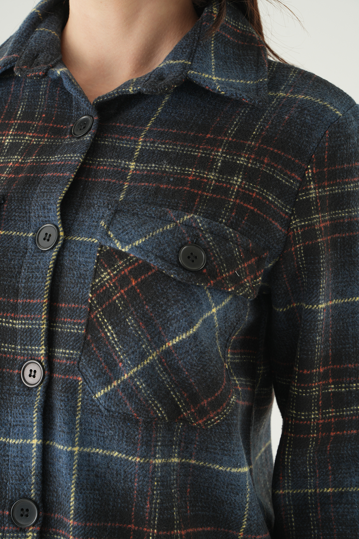 Laci Çift Çepli Ekose Gömlek 3126A - 4