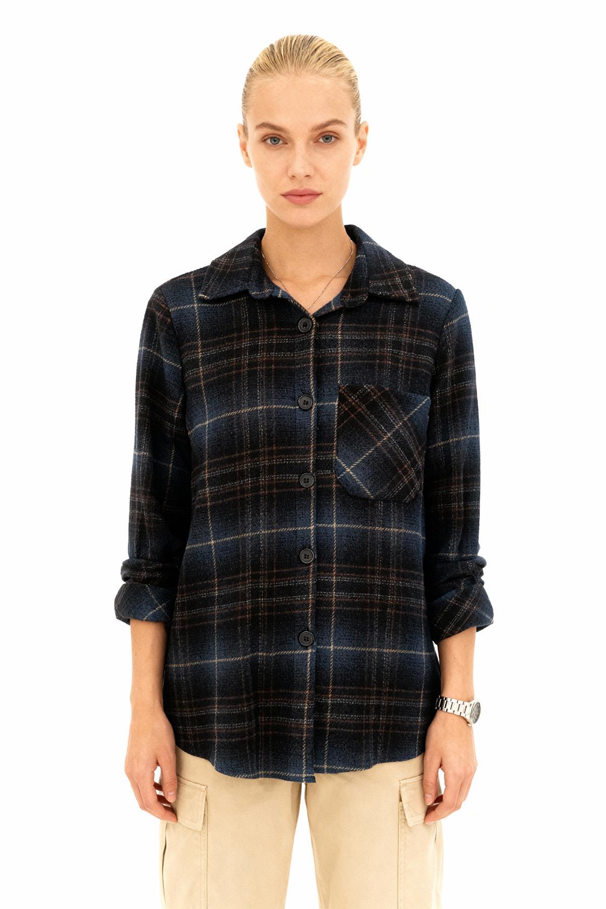 3127A Ön Düğmeli Gömlek Laci - RAYS