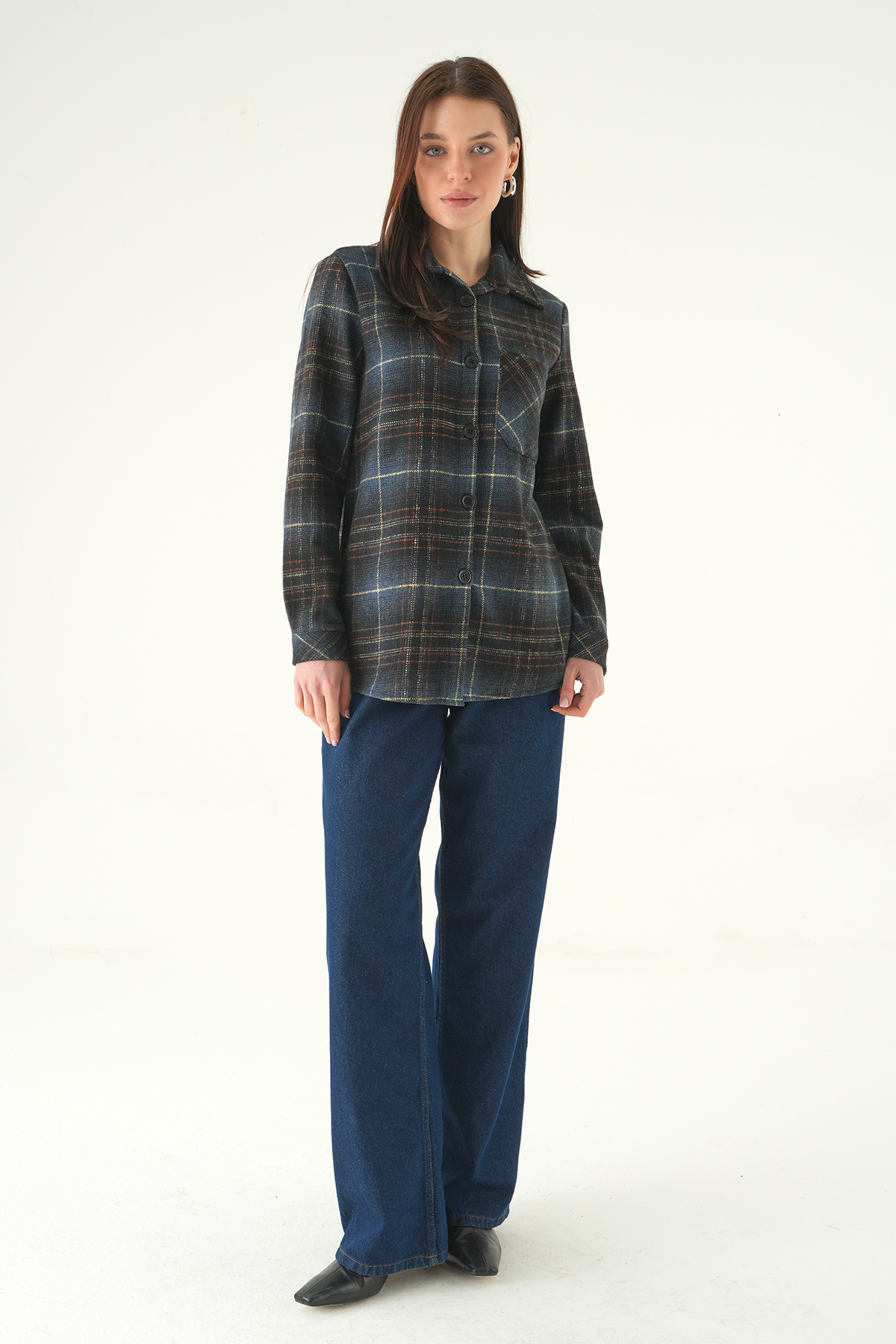 Laci Ön Düğmeli Gömlek 3127A - 3