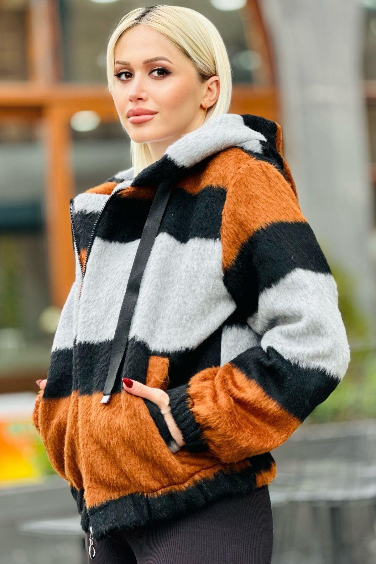 3159 Peluş Mont Taba - 1