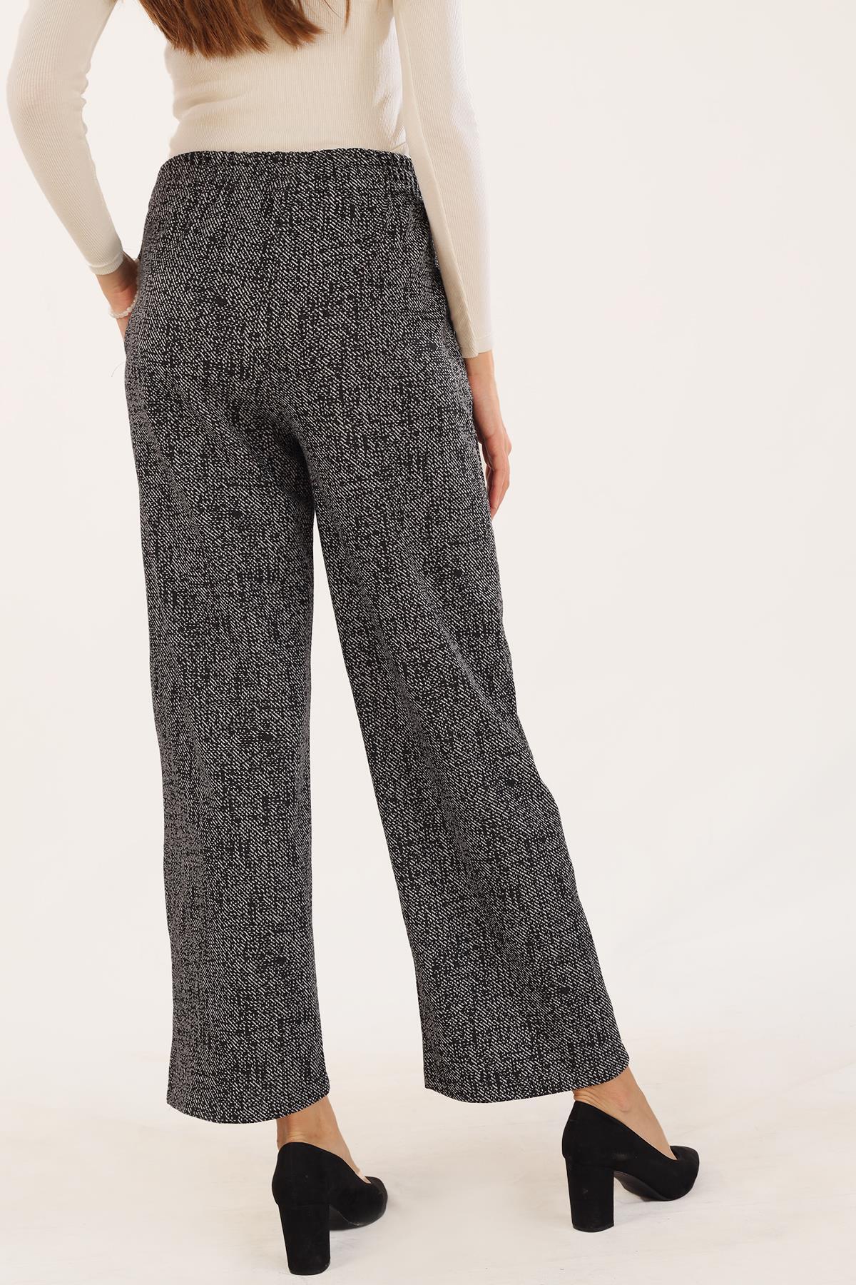 3194 Bel Arma Bol Paça Pantolon Antrasit - 6