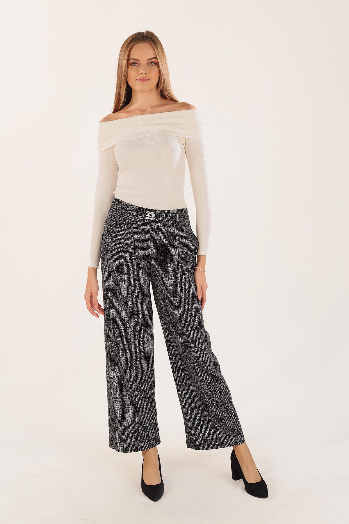 3194 Bel Arma Bol Paça Pantolon Antrasit 