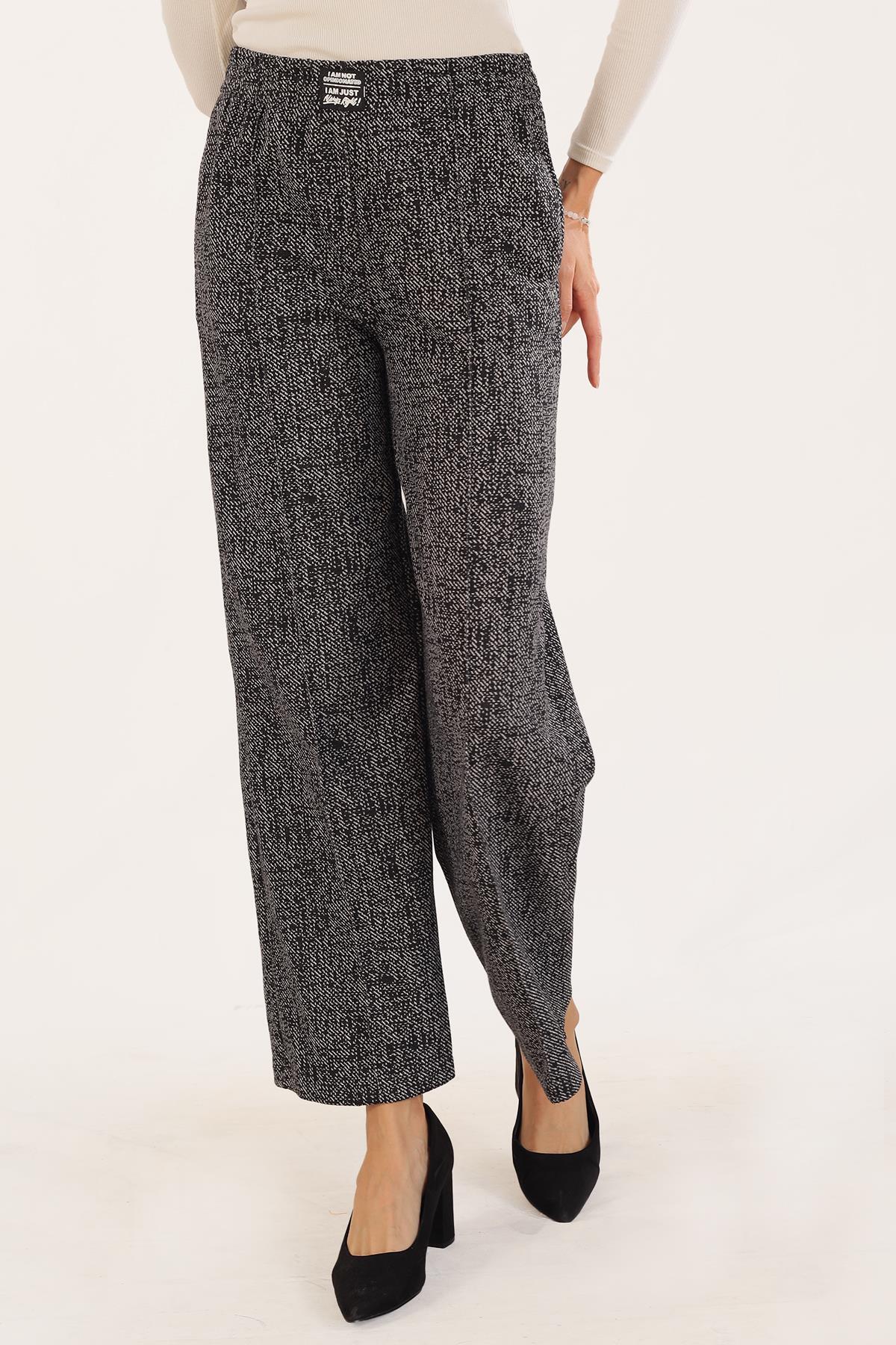 Antrasit Bel Arma Bol Paça Pantolon 3194 - 4