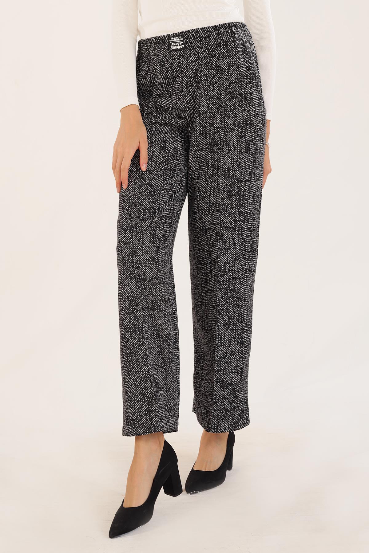 Antrasit Bel Arma Bol Paça Pantolon 3194 - 5