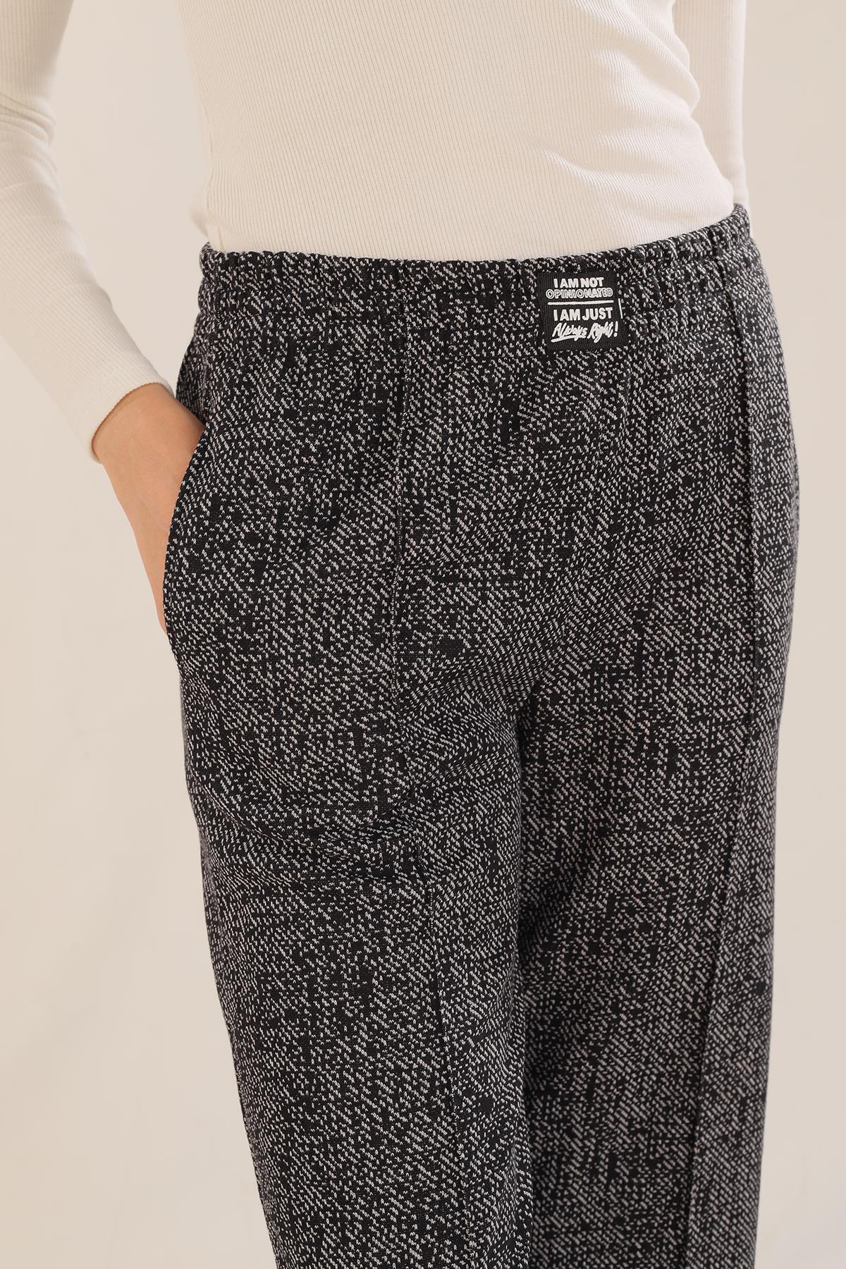 Antrasit Bel Arma Bol Paça Pantolon 3194 - 8