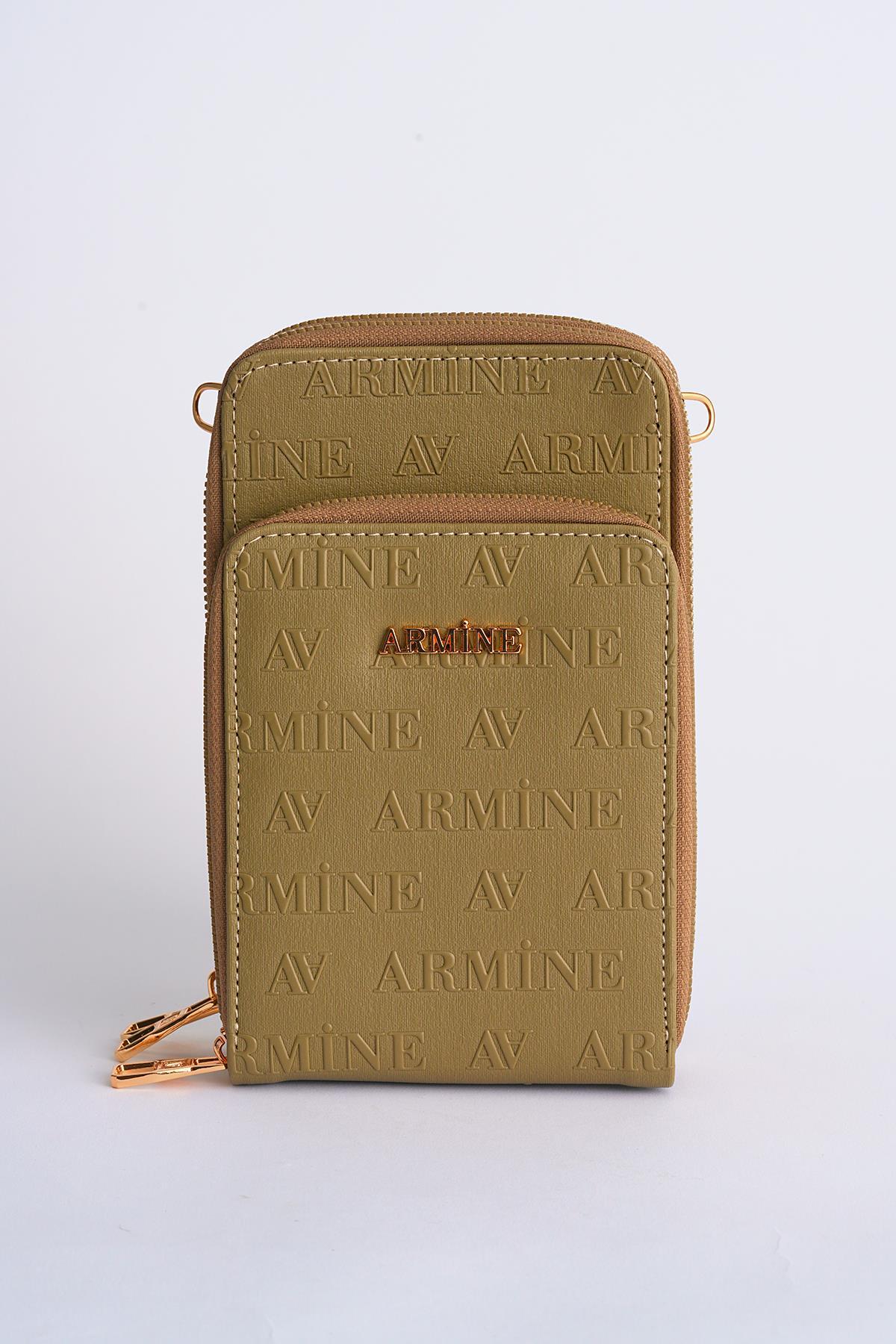 Haki Lazer Detay Omuz Çantası 321 