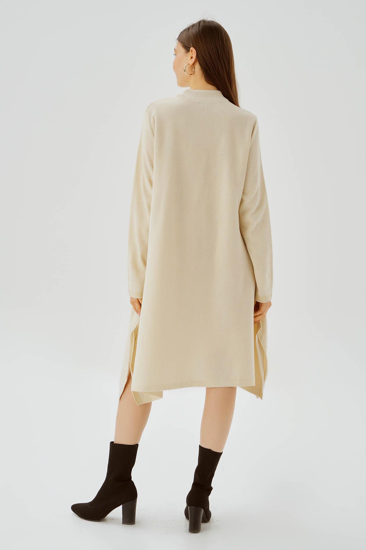 Ekru Simli Tunik 3260 - 5