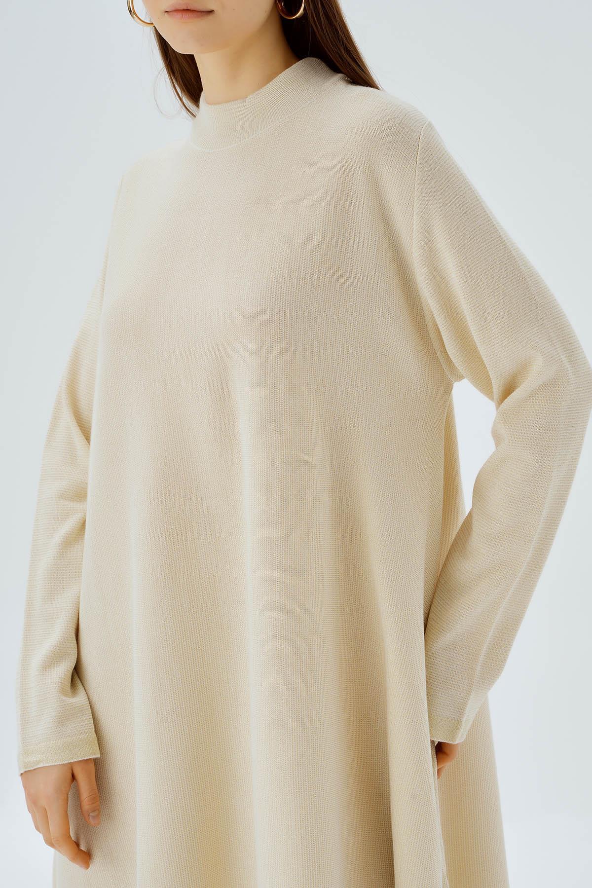 Ekru Simli Tunik 3260 - 6