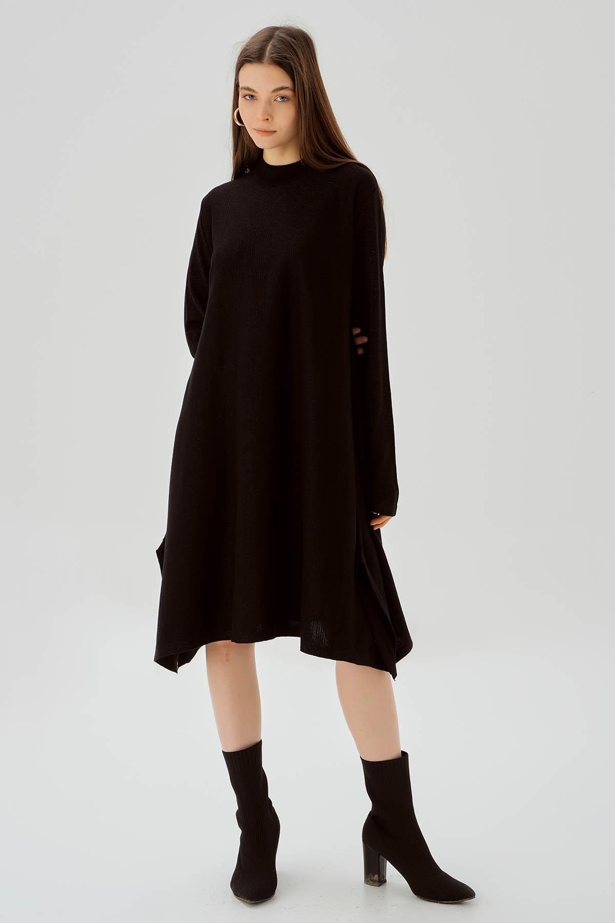 3260 Simli Tunik Siyah 