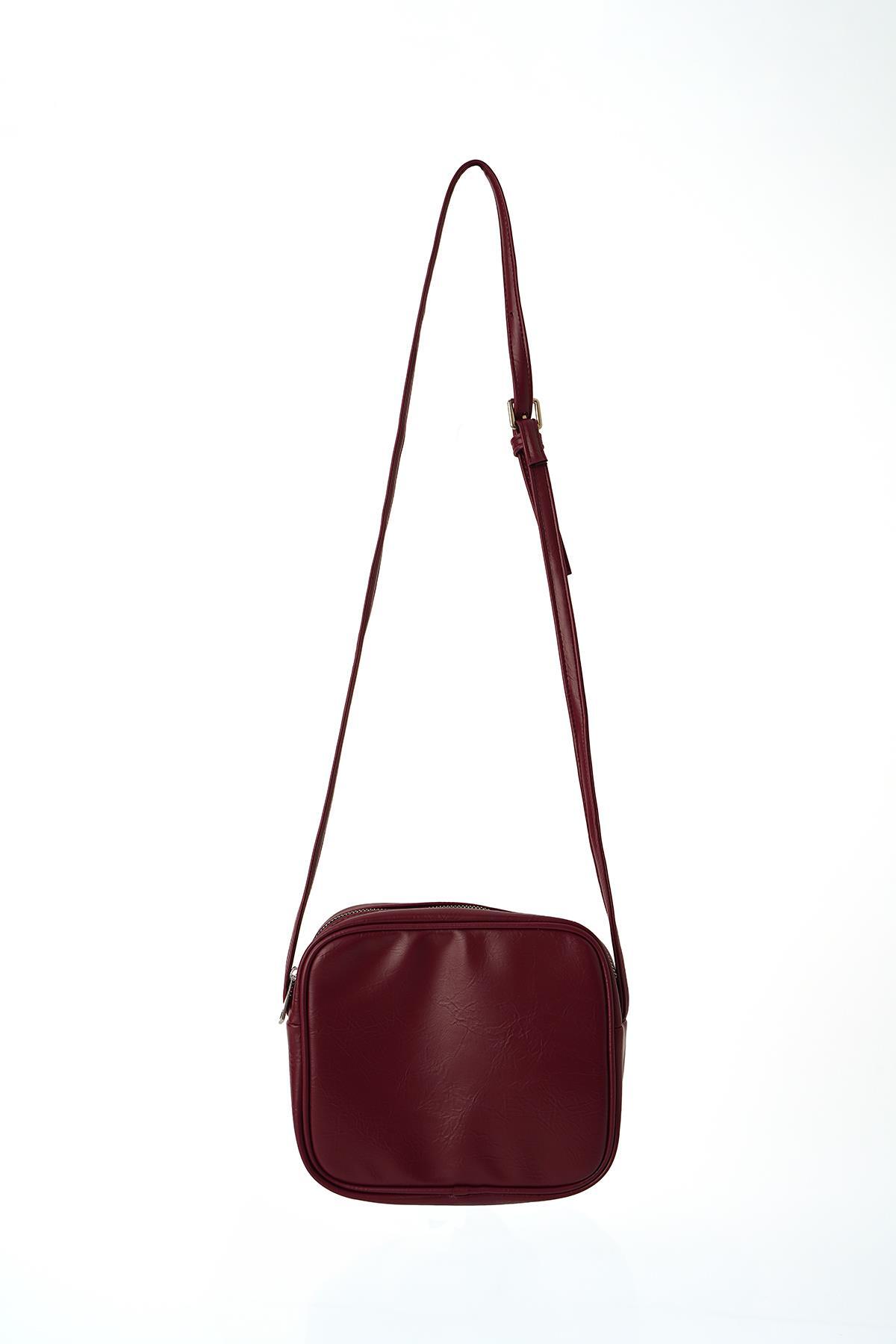 Bordo Small Çapraz Çanta 3314 - 1