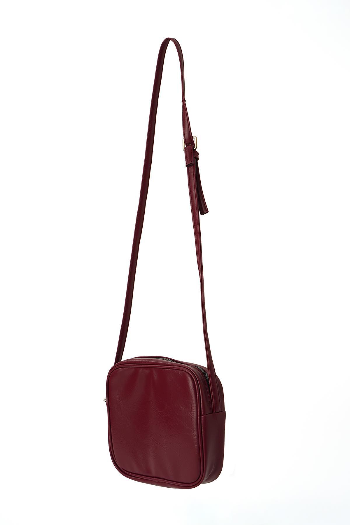 Bordo Small Çapraz Çanta 3314 - 2