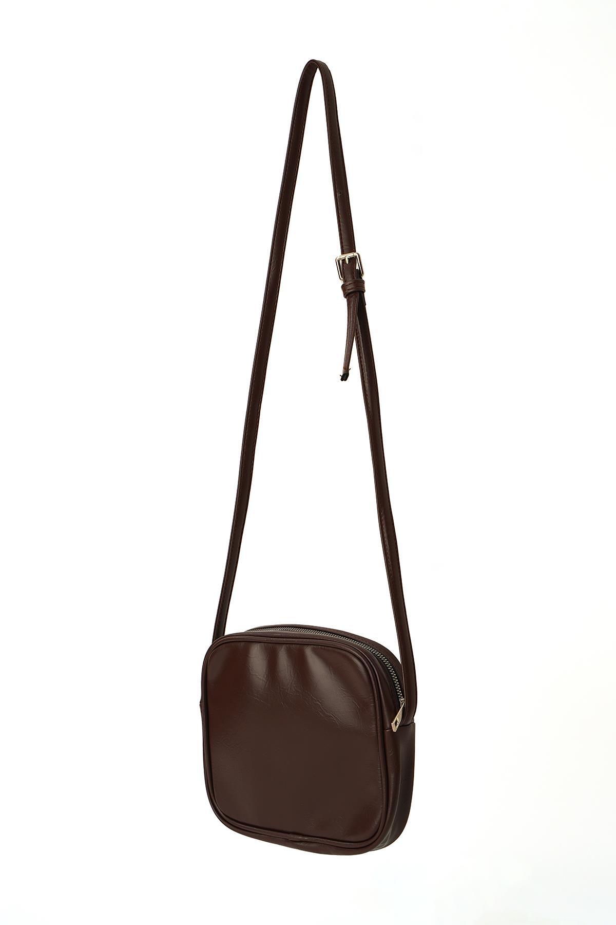 Kahve Small Çapraz Çanta 3314 - 2
