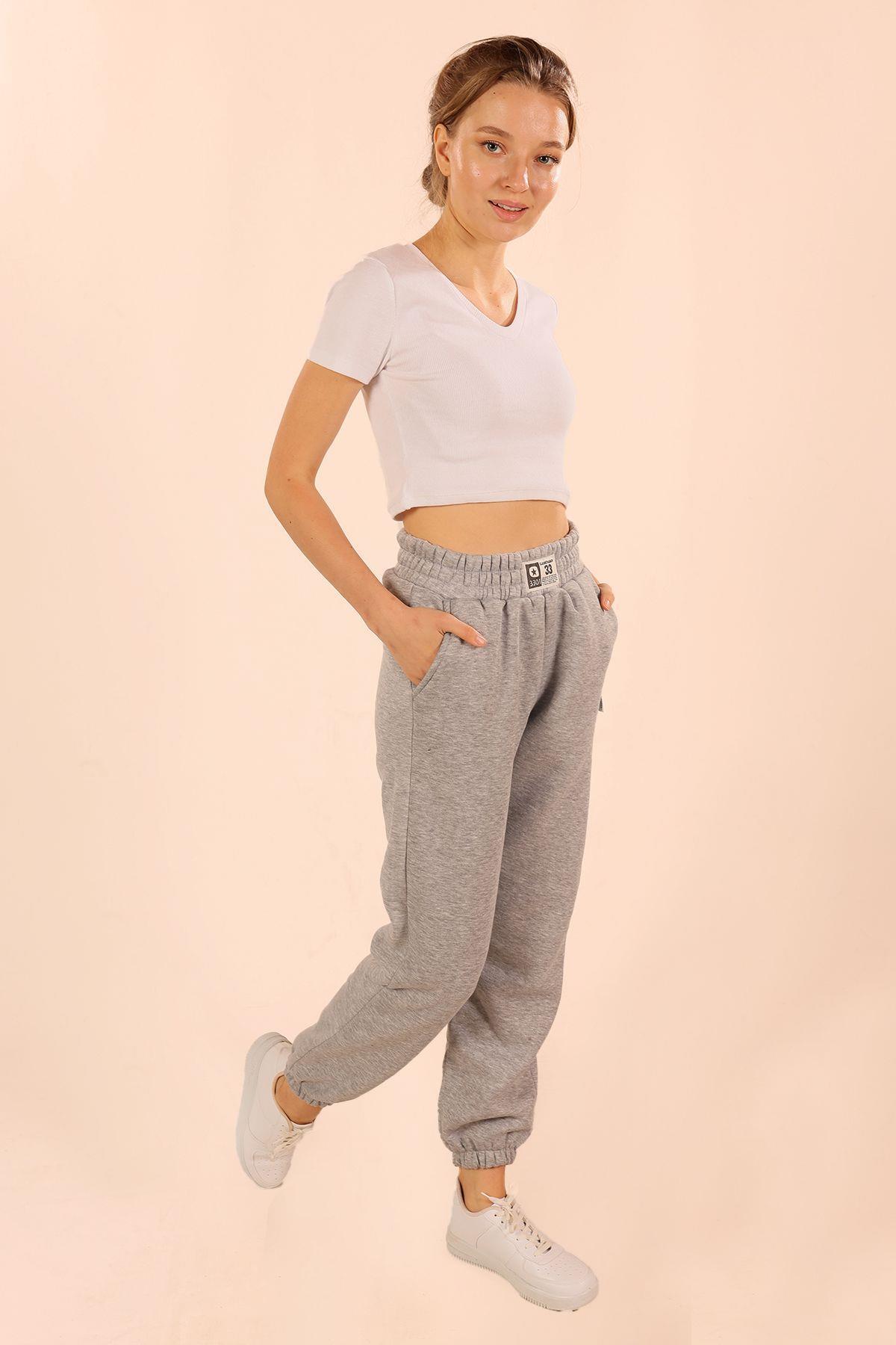 Gri Arma Detay Cepli Eşofman 3375 - 2